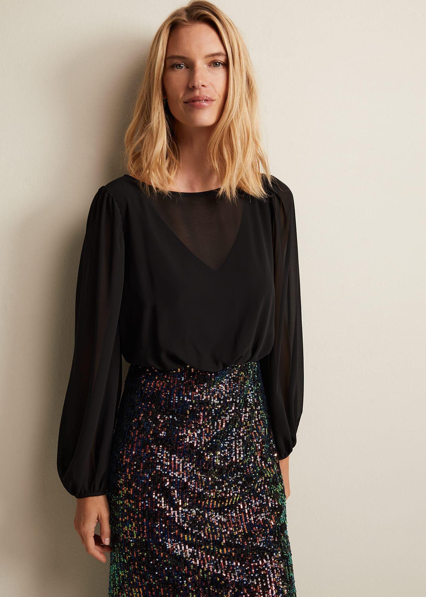 Angel Sequin Mini Dress