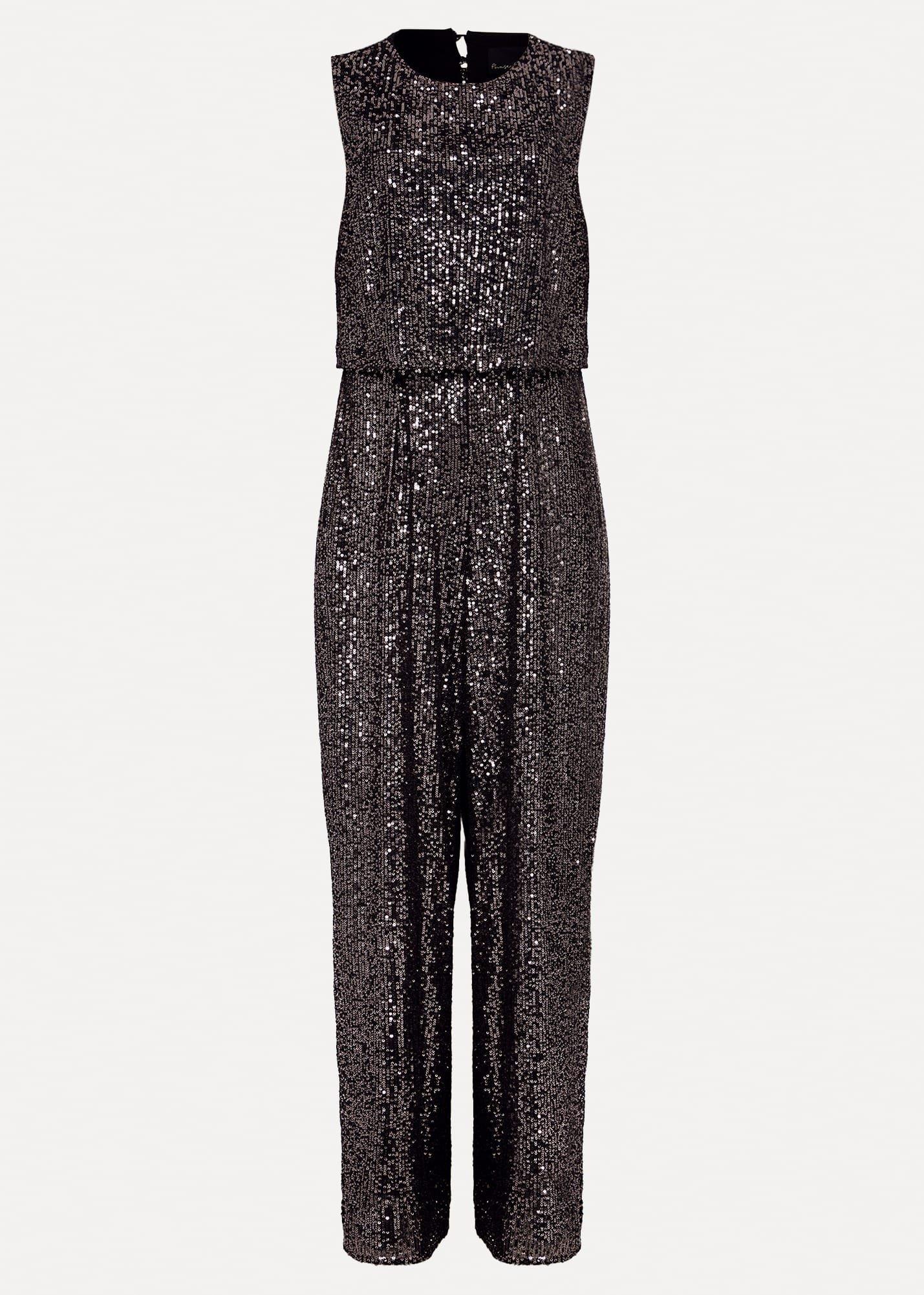 Aubrey Sequin Wide Leg Jumpsuit