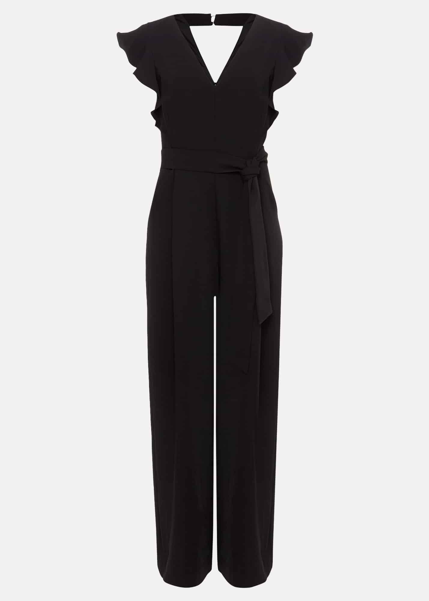 Kallie Ruffled Wide Leg Jumpsuit