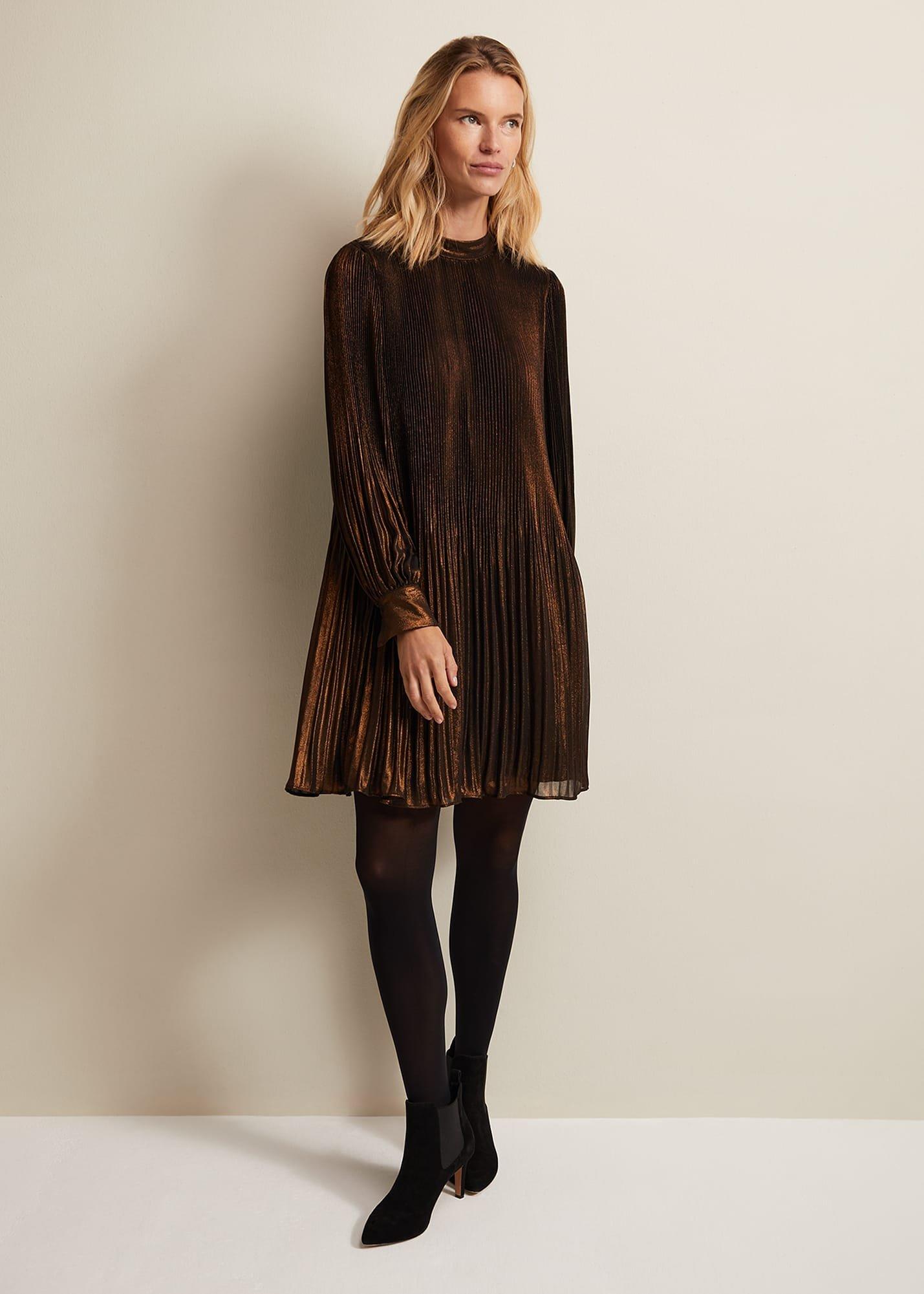 Annabel Foil Dress