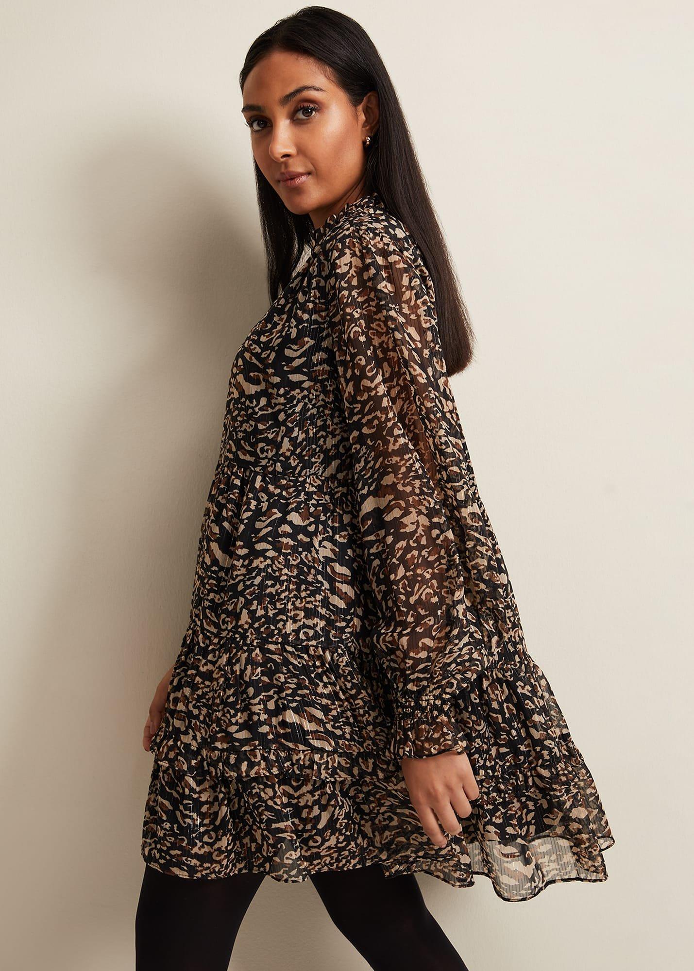 petite-shreya-leopard-swing-dress