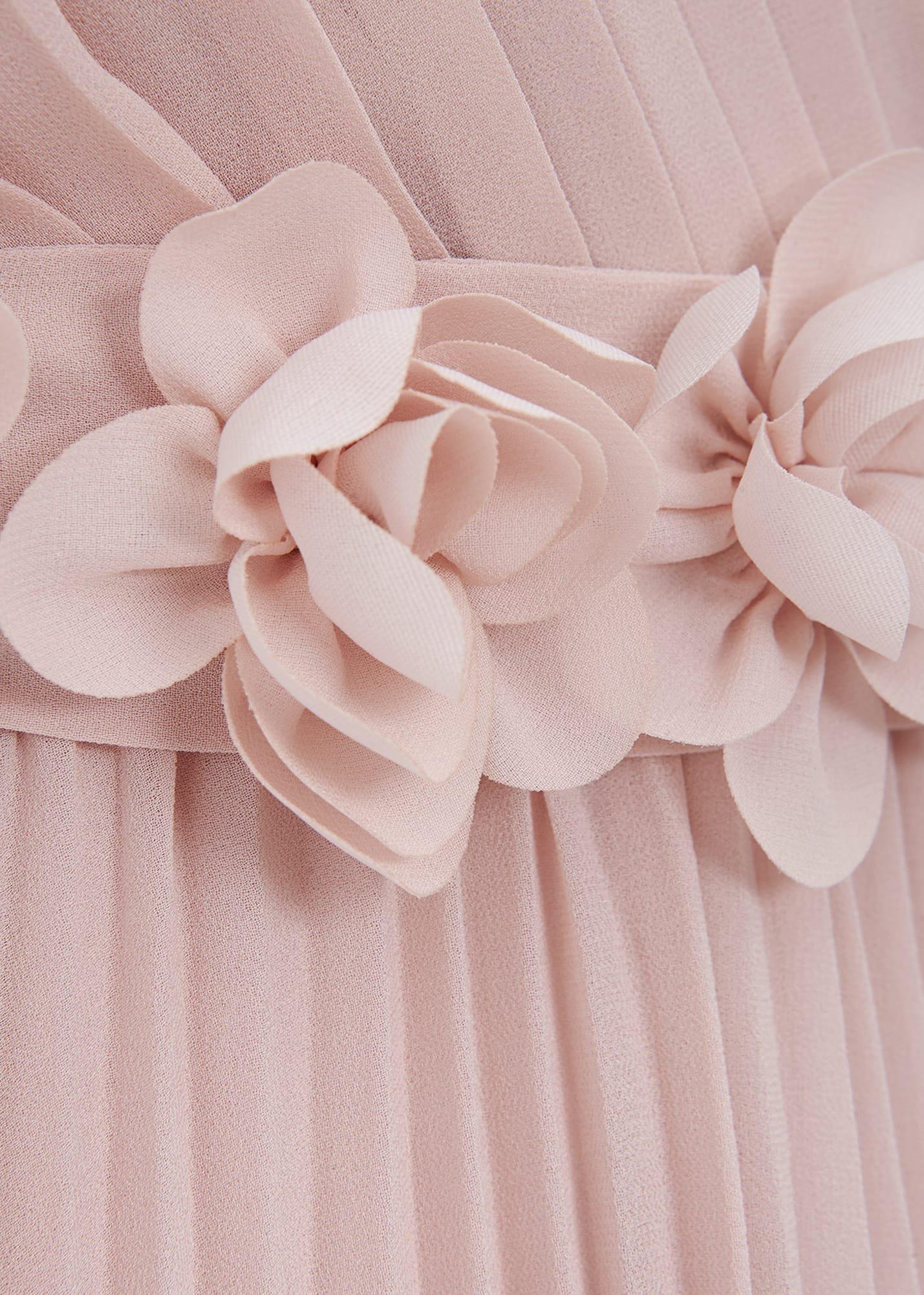 Alecia Pleated Maxi Dress
