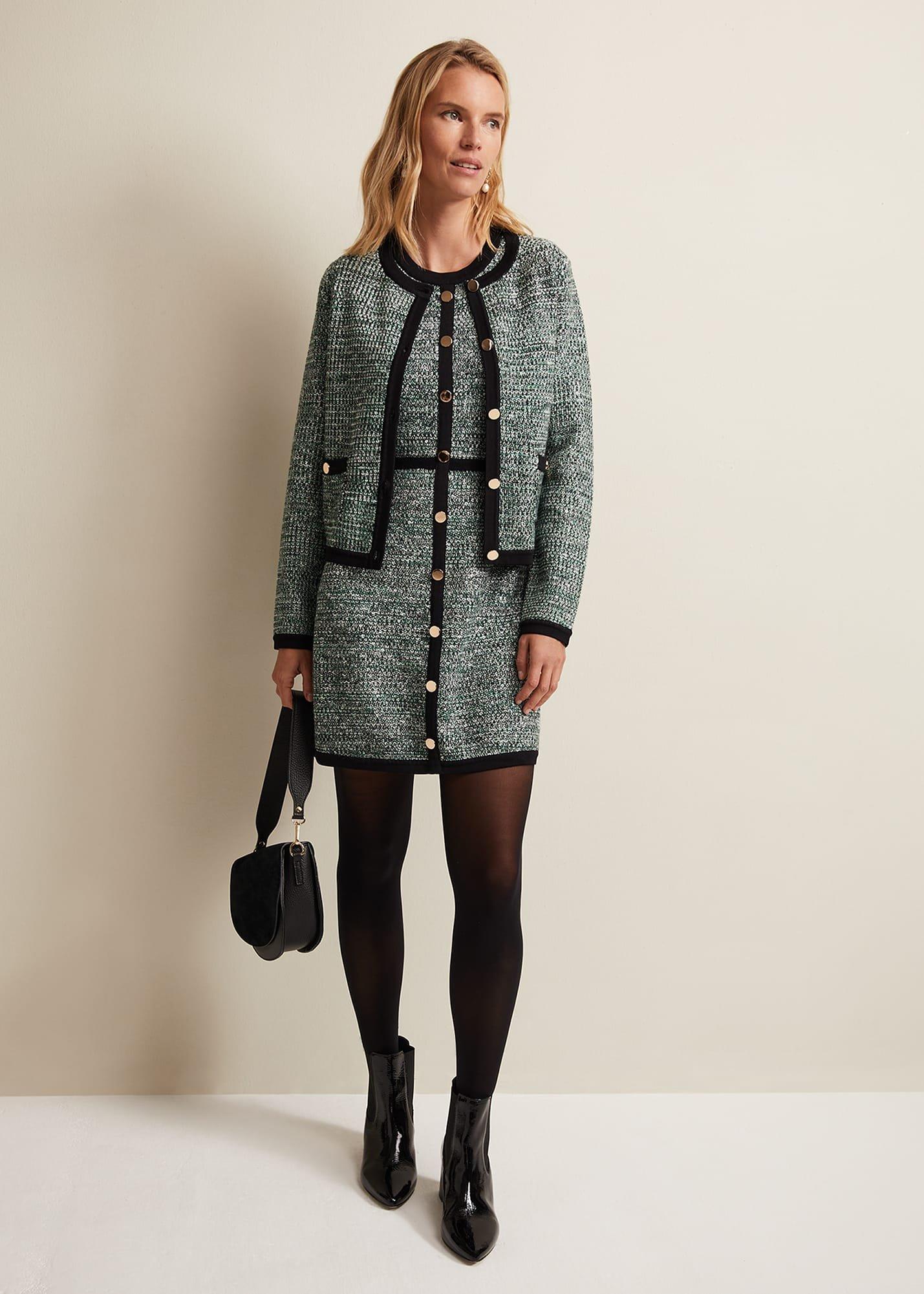 Patsy Knitted Shift Mini Dress