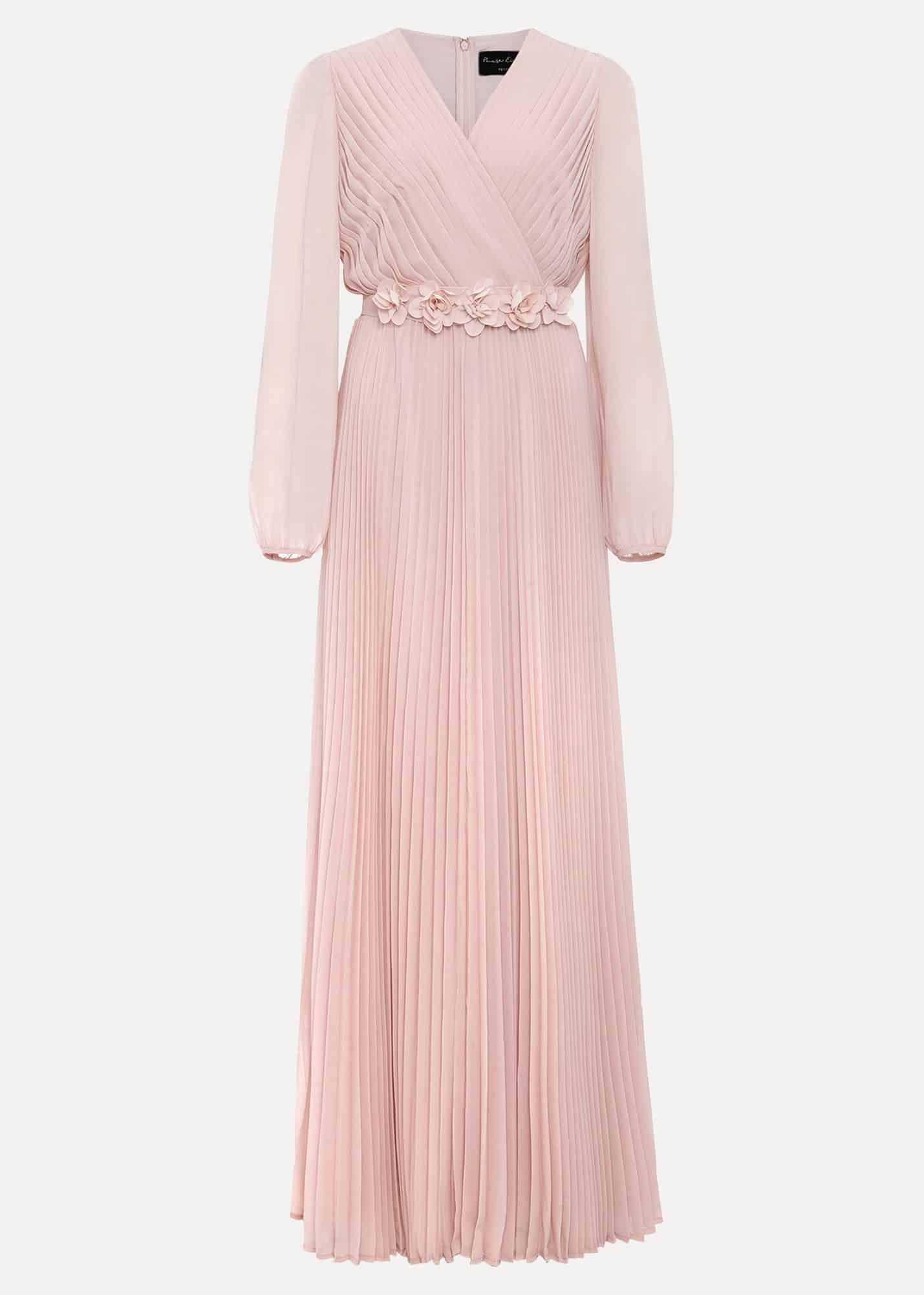 petite-alecia-pleat-maxi-dress
