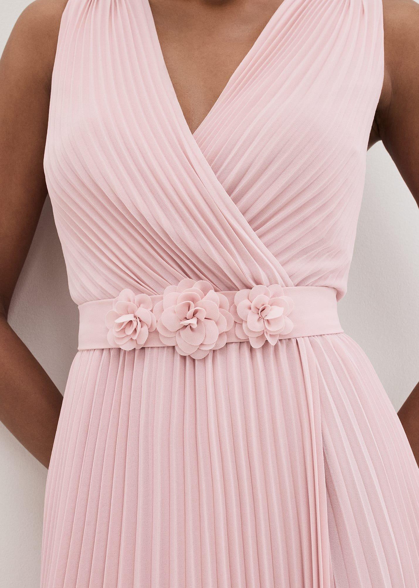 Cressida Pleated Midi Dress