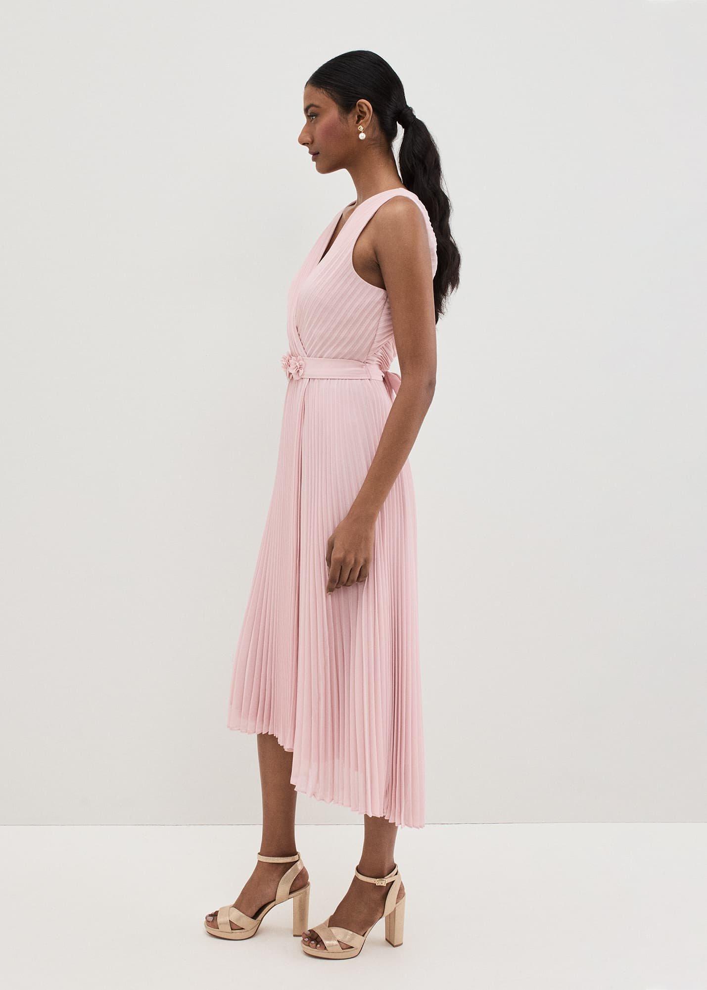 Cressida Pleated Midi Dress