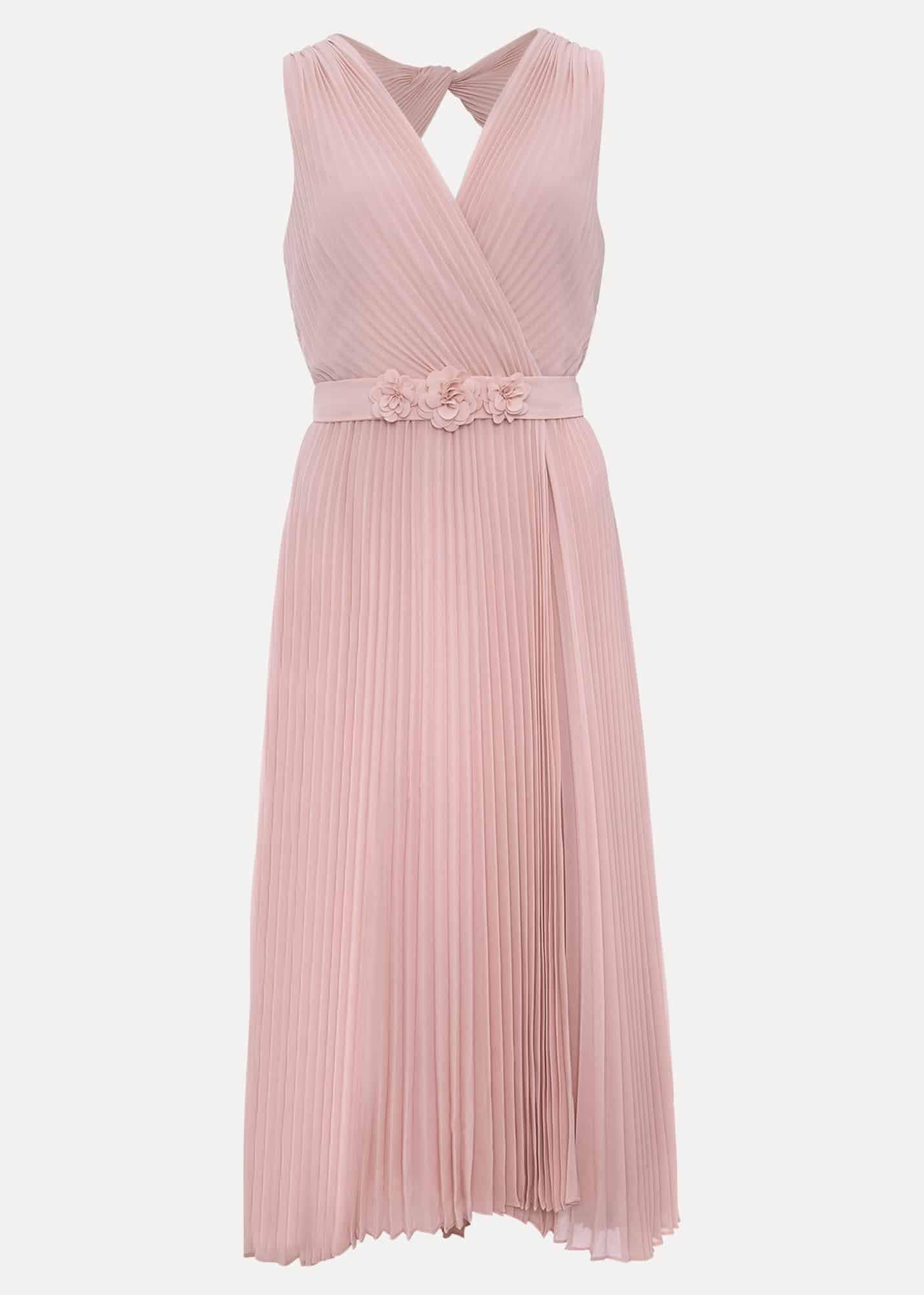 Cressida Pleated Midi Dress