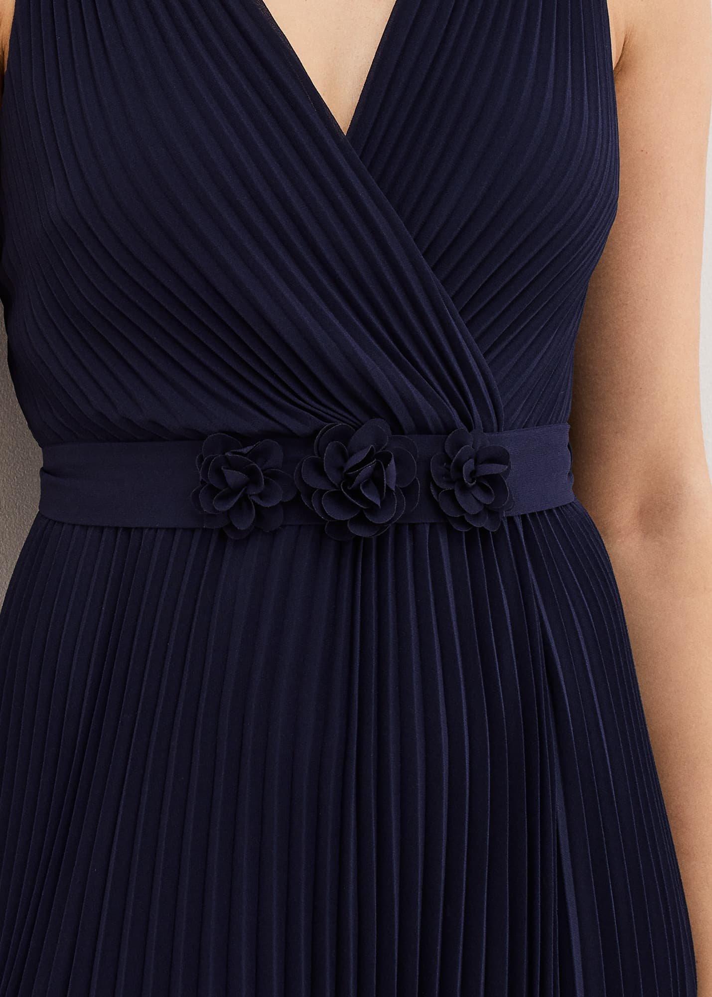 Cressida Pleated Midi Dress