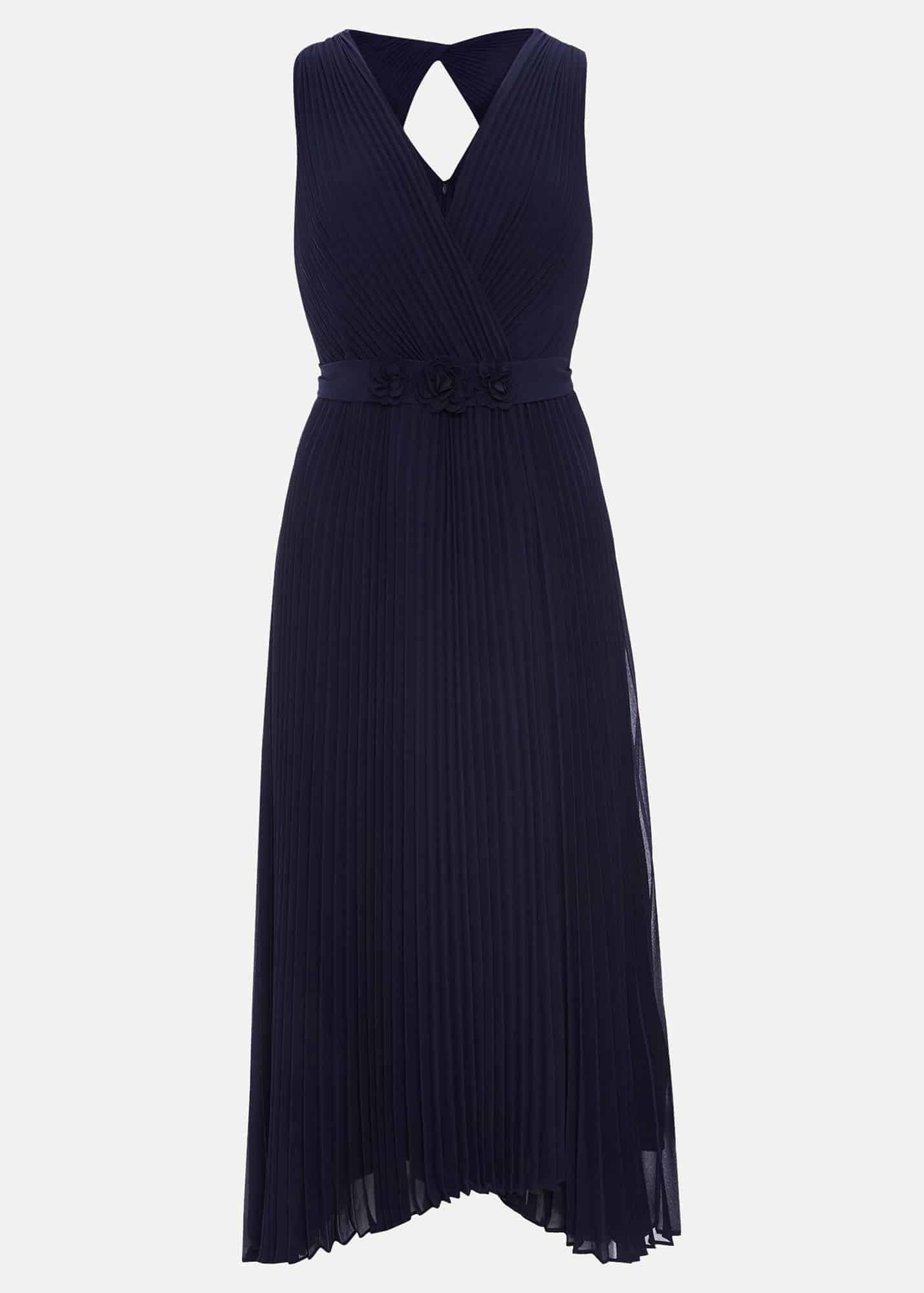 Petite Cressida Pleat Maxi Dress