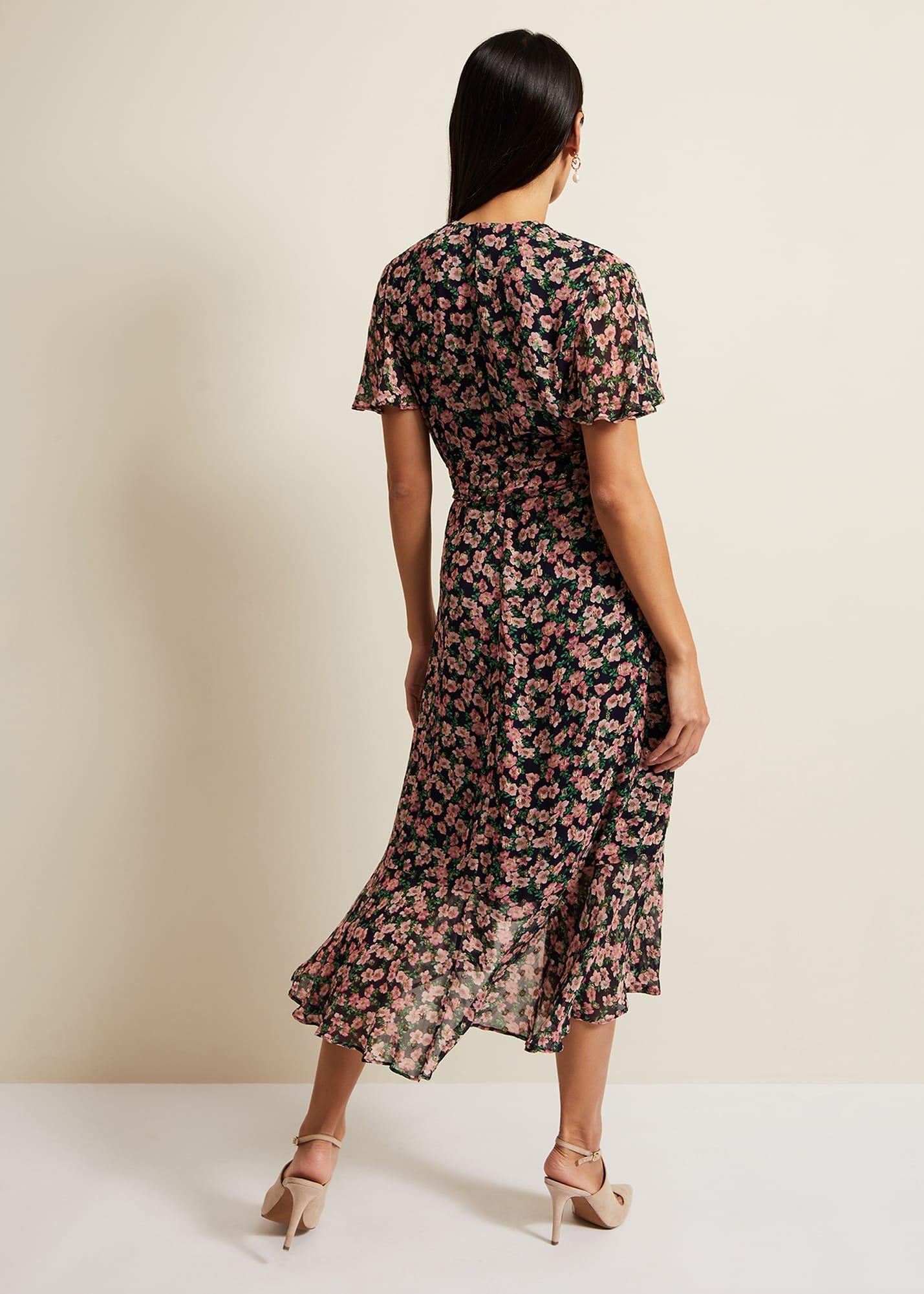 Juliette Fil Coupe Print Dress
