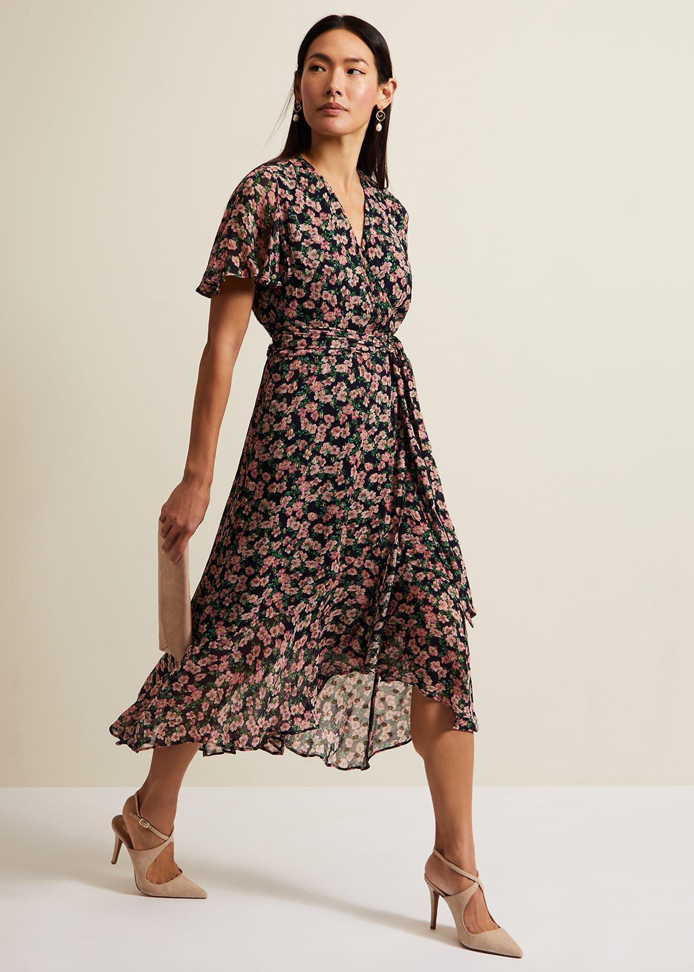 Juliette Fil Coupe Print Dress