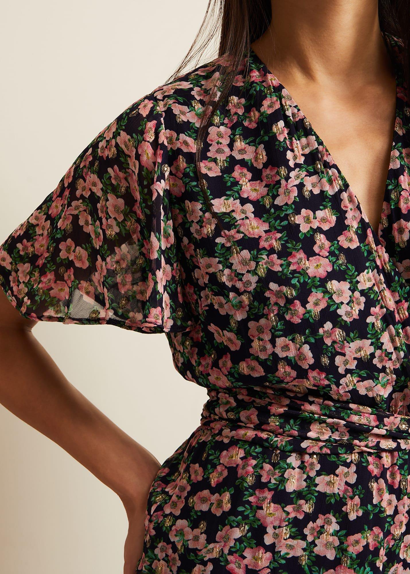 Juliette Fil Coupe Print Dress