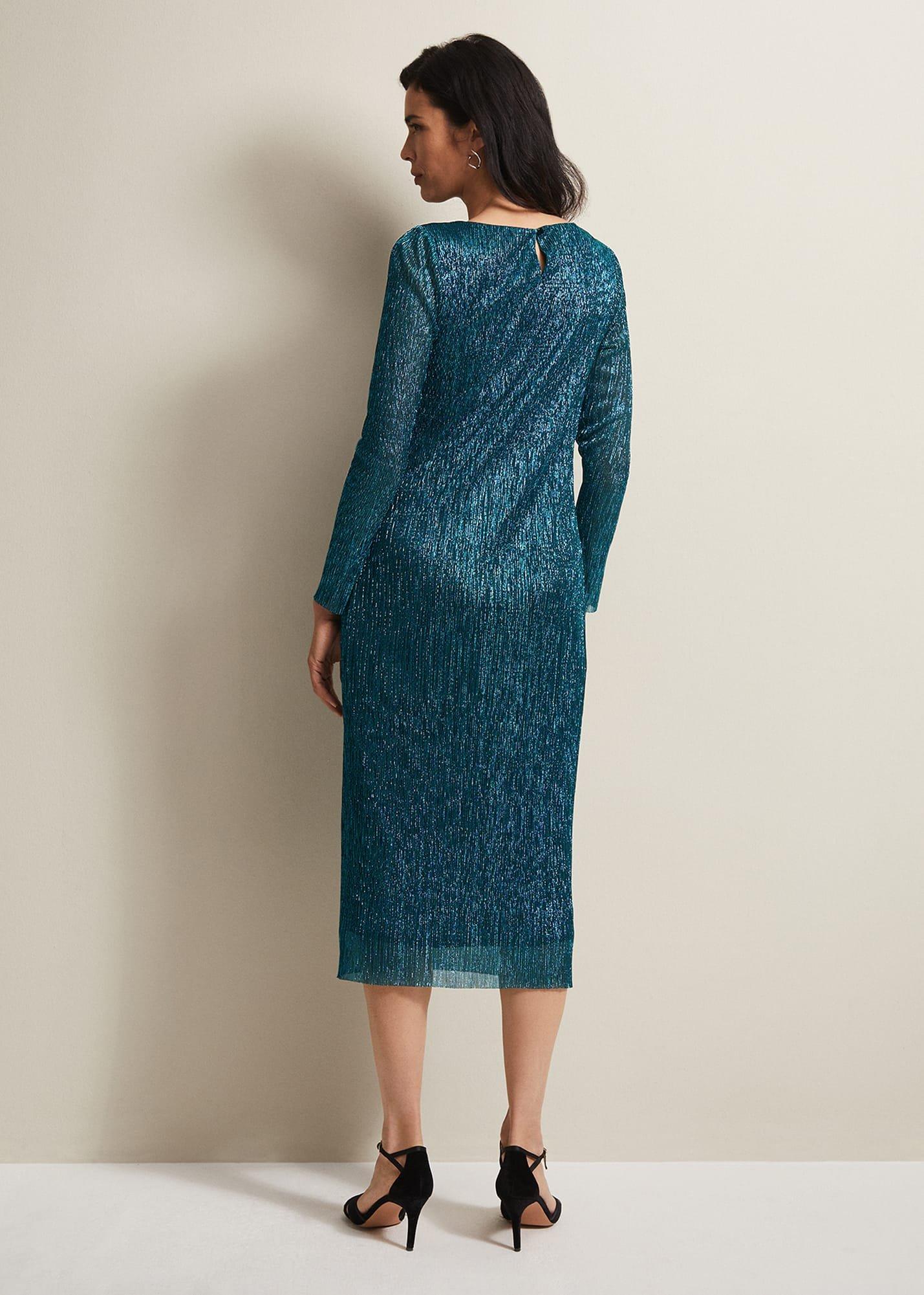 Alix Plisse Dress