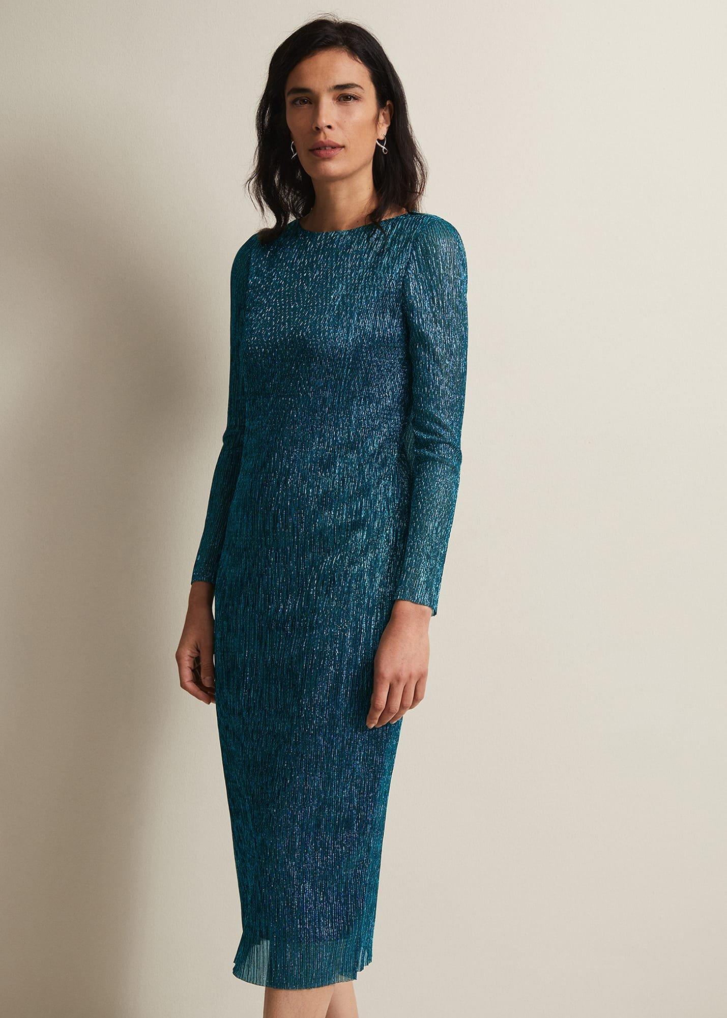 Alix Plisse Dress