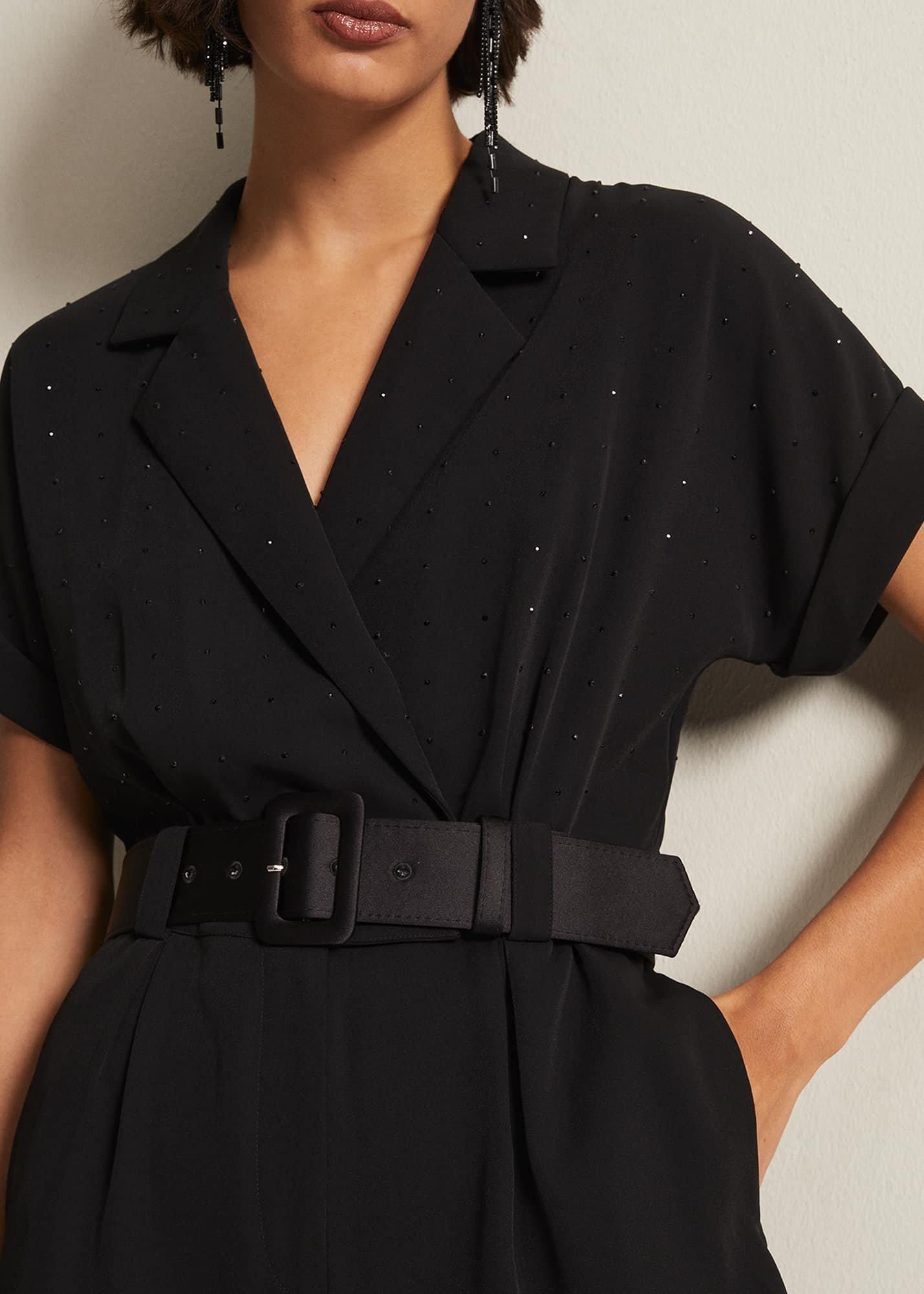 Constance Black Wide Leg Jumpsuit