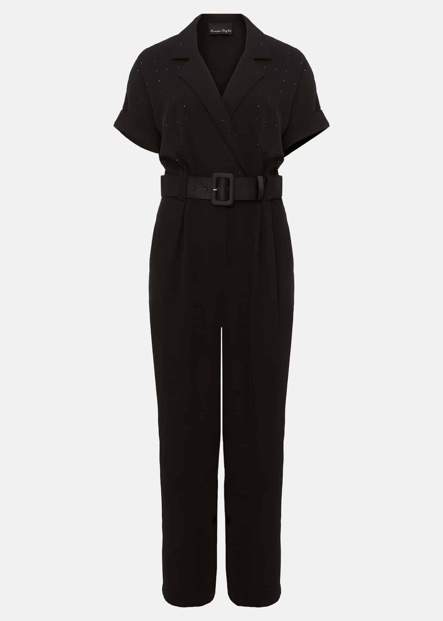 Constance Black Wide Leg Jumpsuit