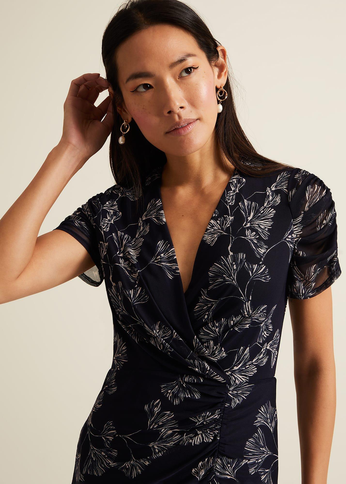 Remi Floral Mesh Dress