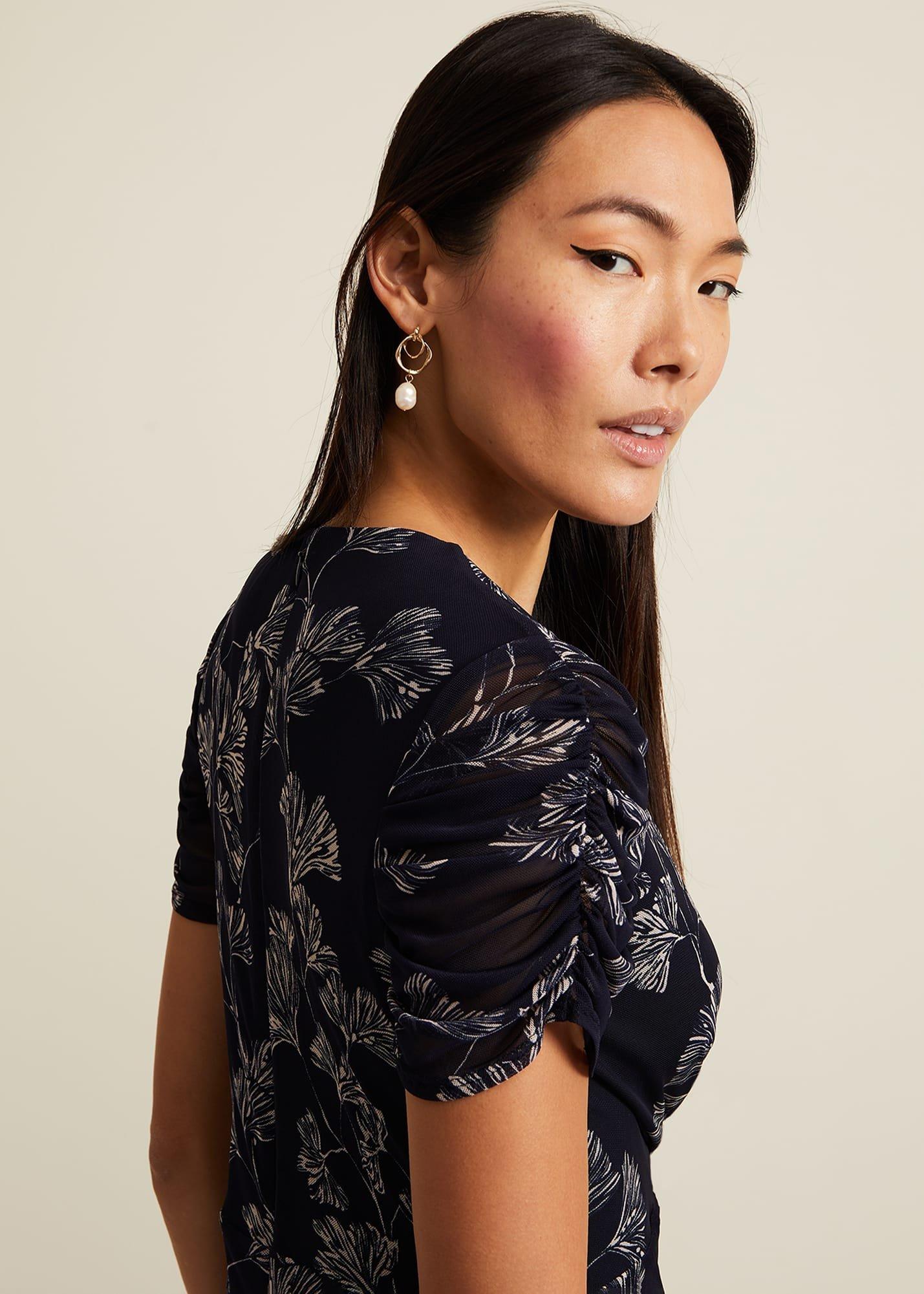 Remi Floral Mesh Dress