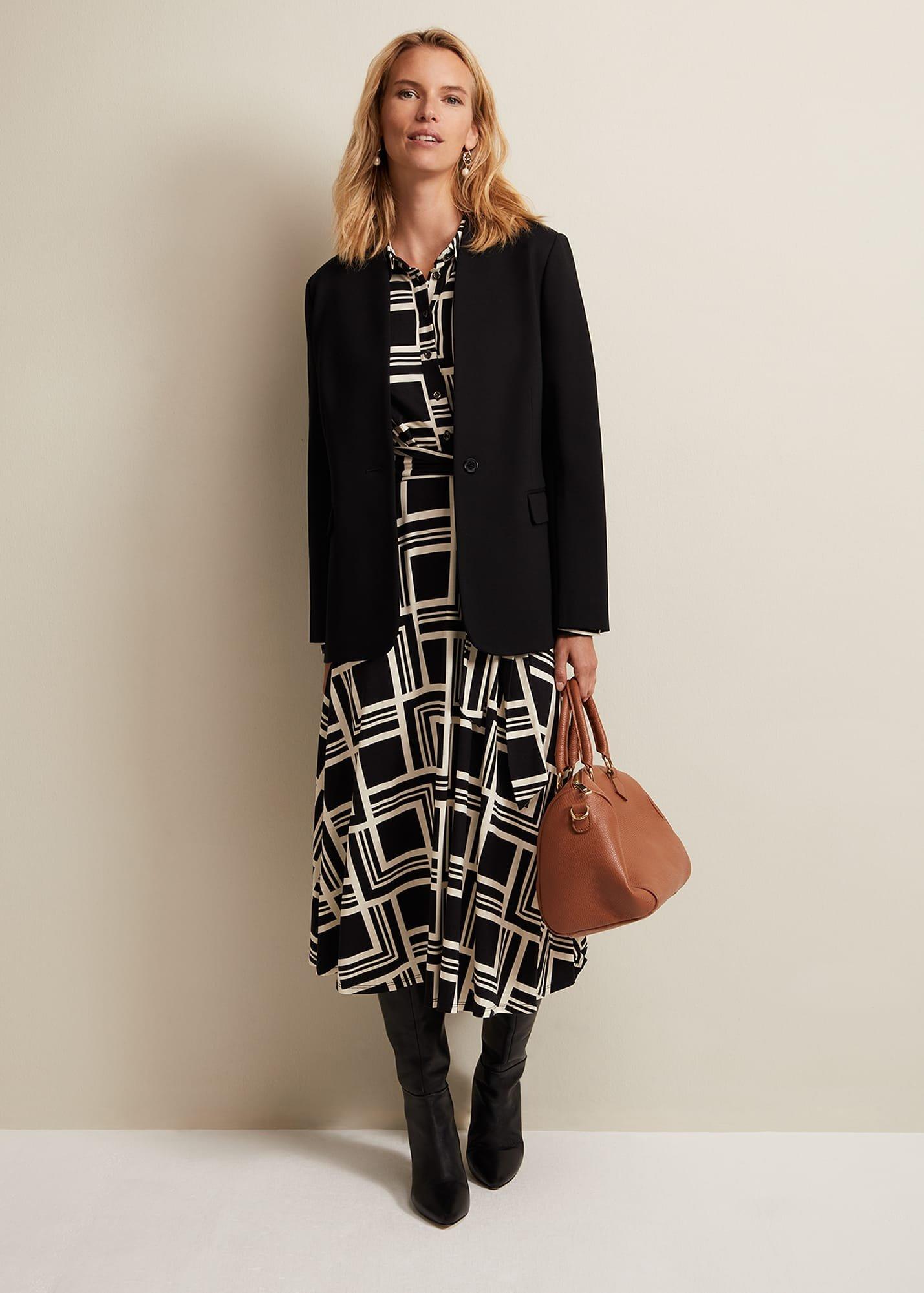 April Geo Midi Dress