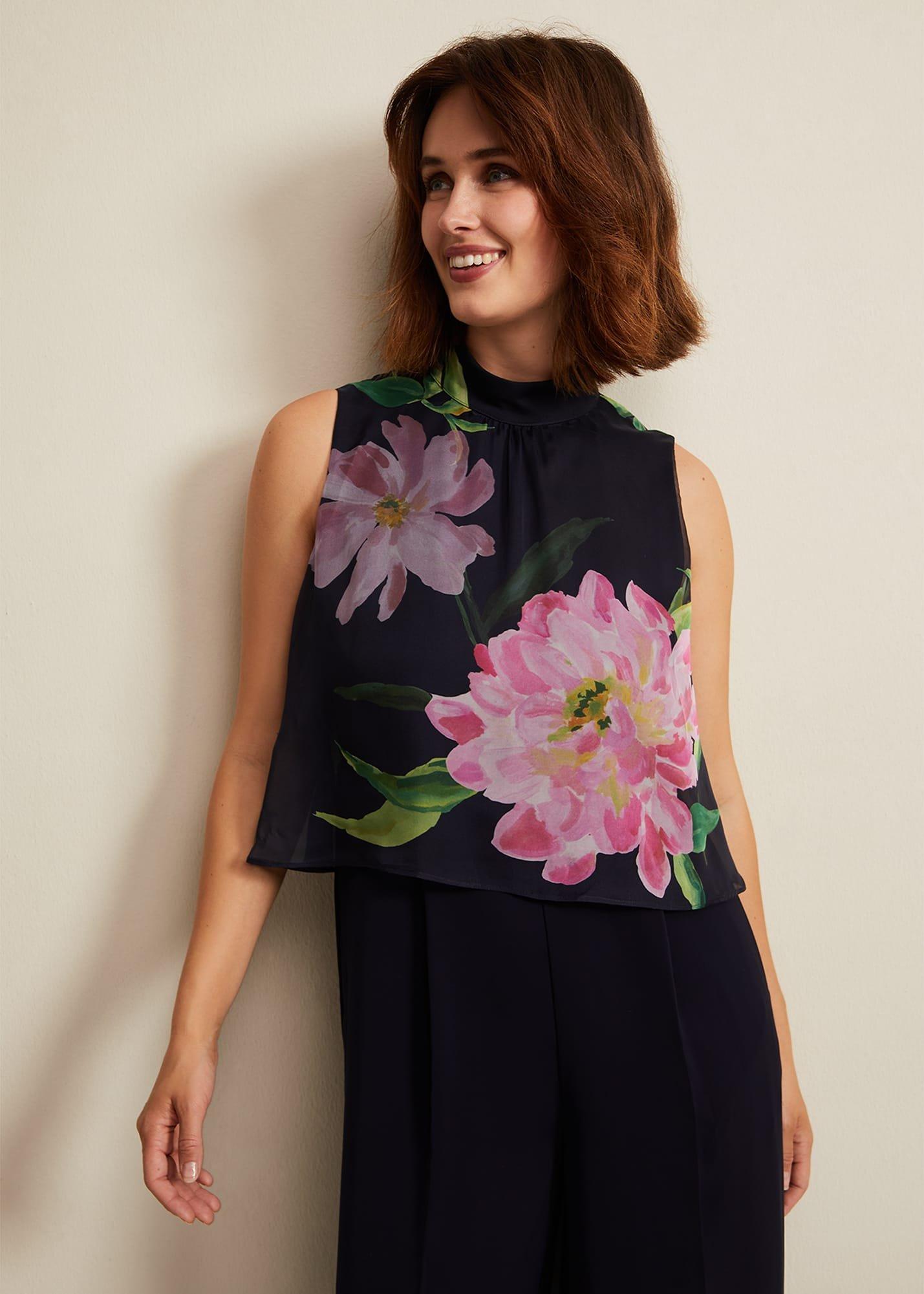 Agnes Floral Overlay Jumpsuit