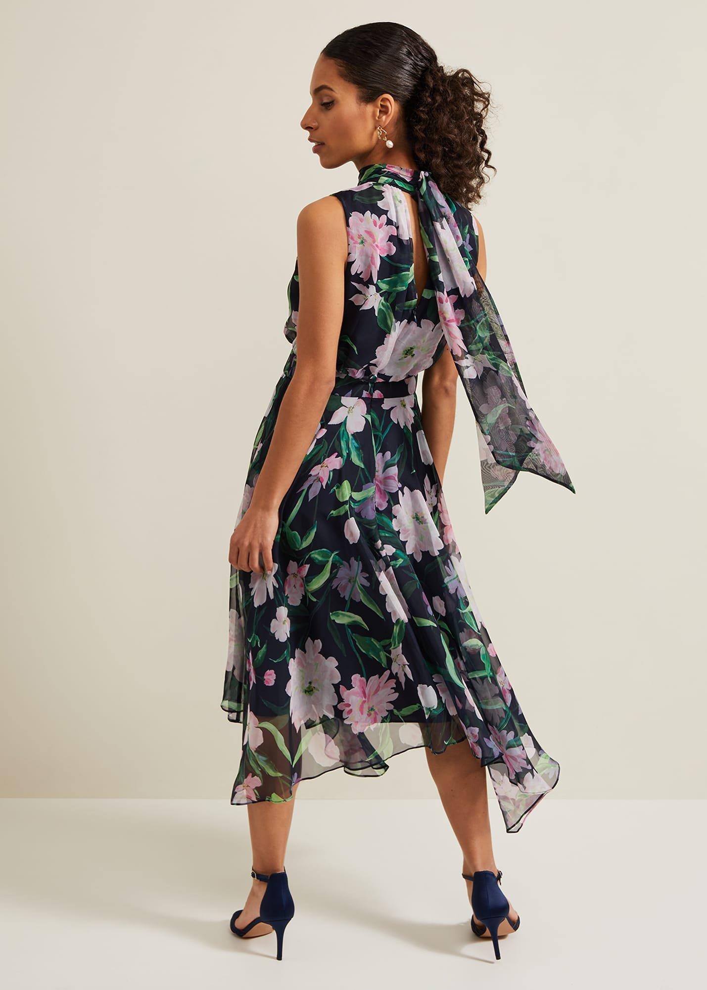 Petite Lucinda Floral Dress