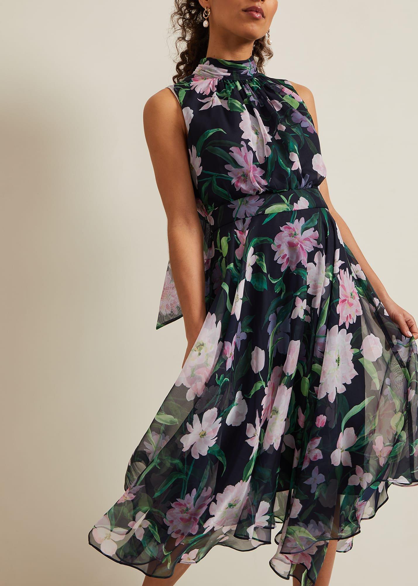 Petite Lucinda Floral Dress