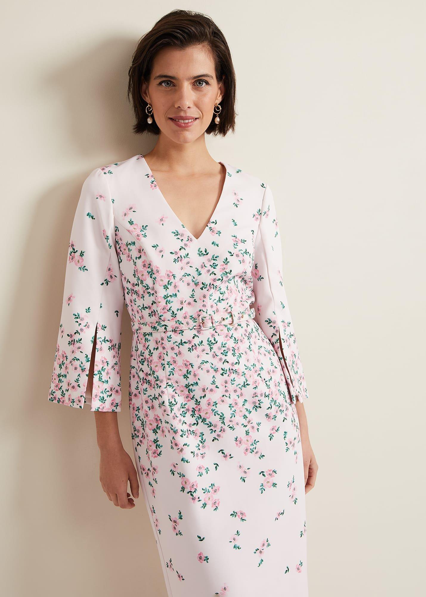 giovanna-floral-belted-split-sleeve-drss