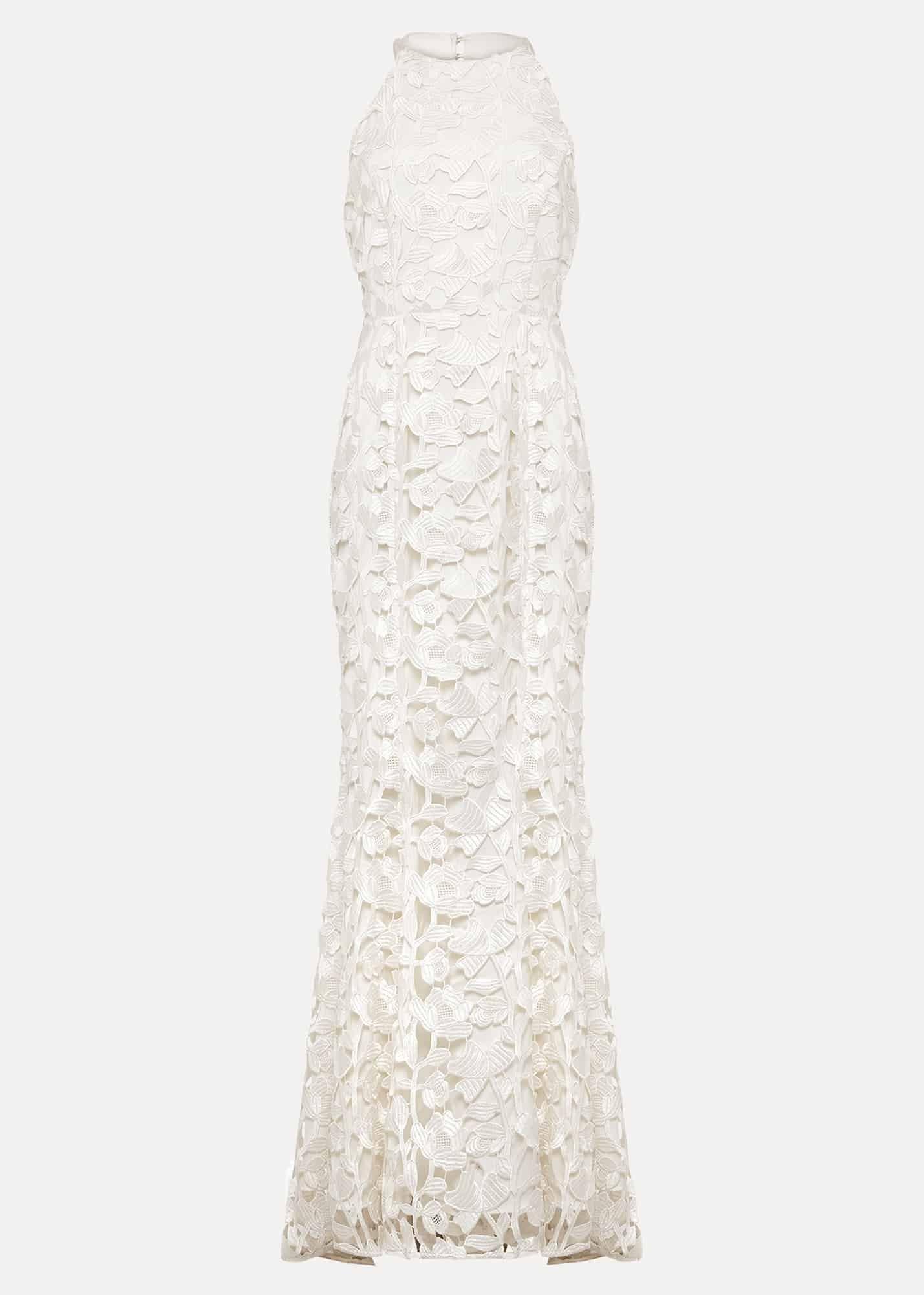 Olivia Bridal Lace Maxi Dress