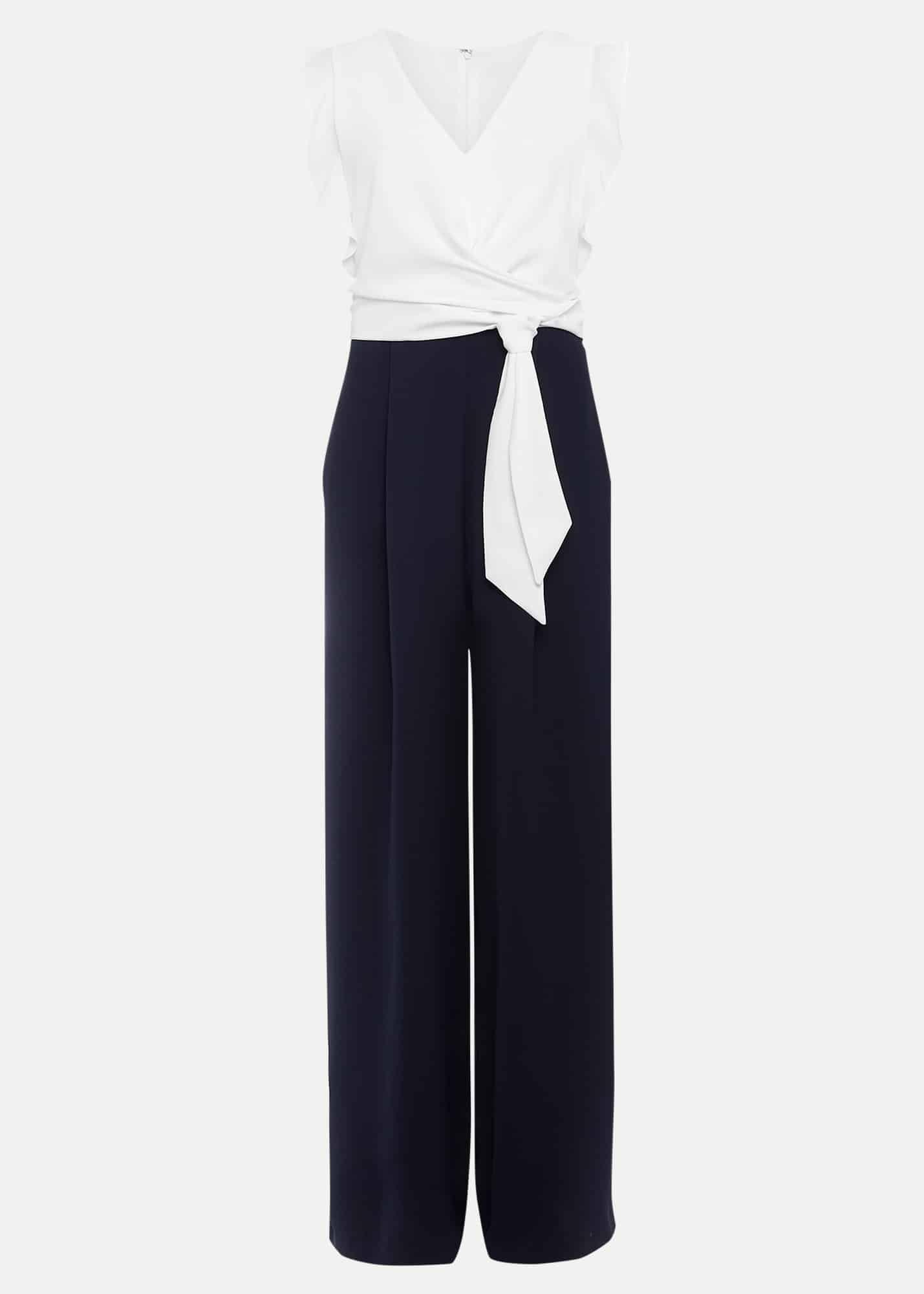 Ayla Ruffle Wrap Jumpsuit