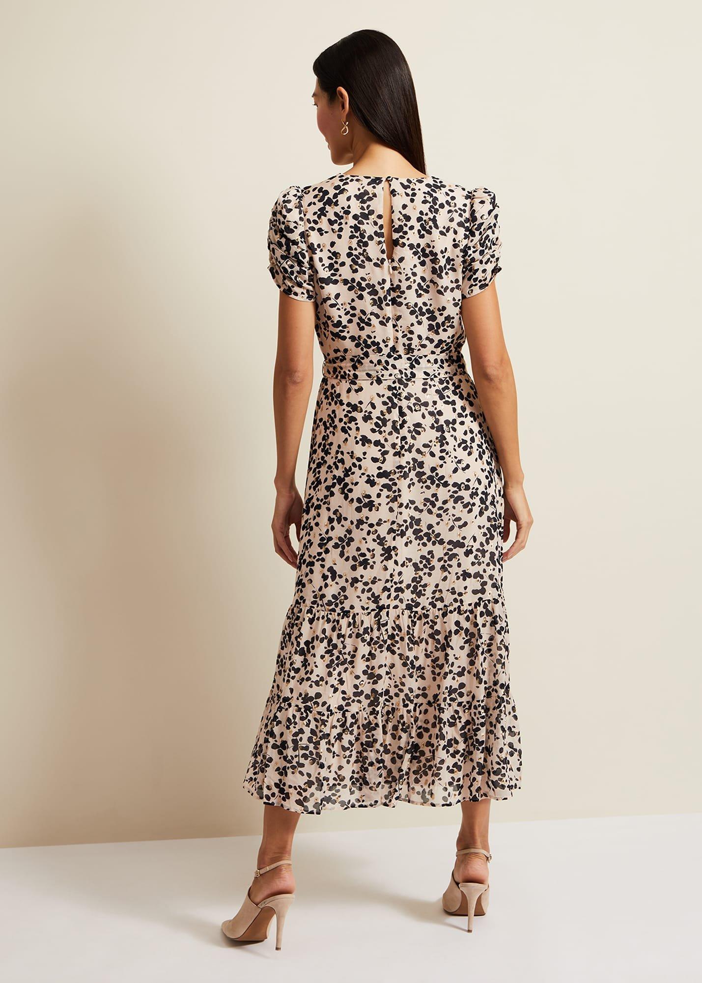 Amy Floral Midi Dress