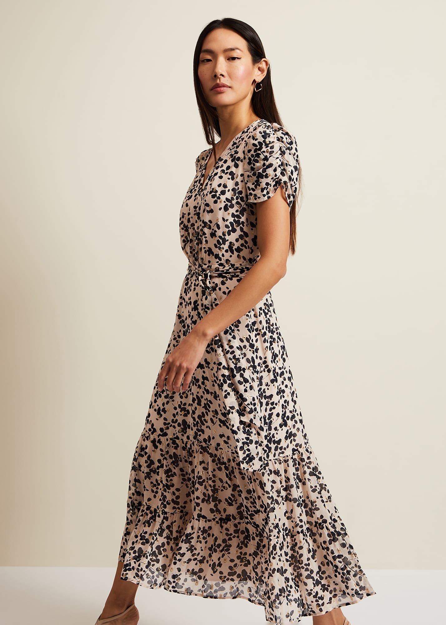 Amy Floral Midi Dress