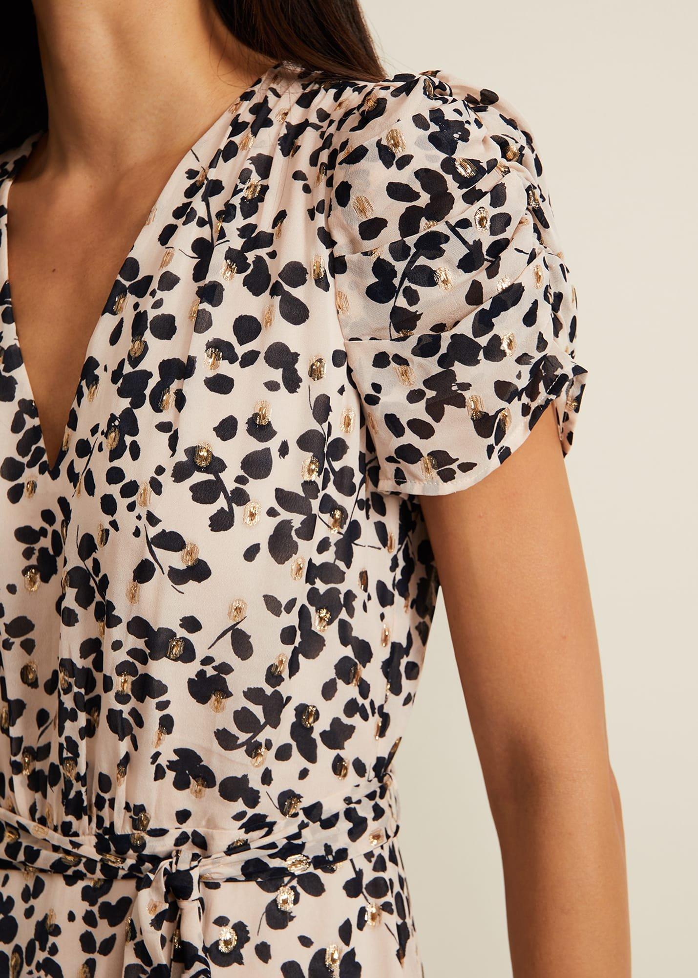 Amy Floral Midi Dress