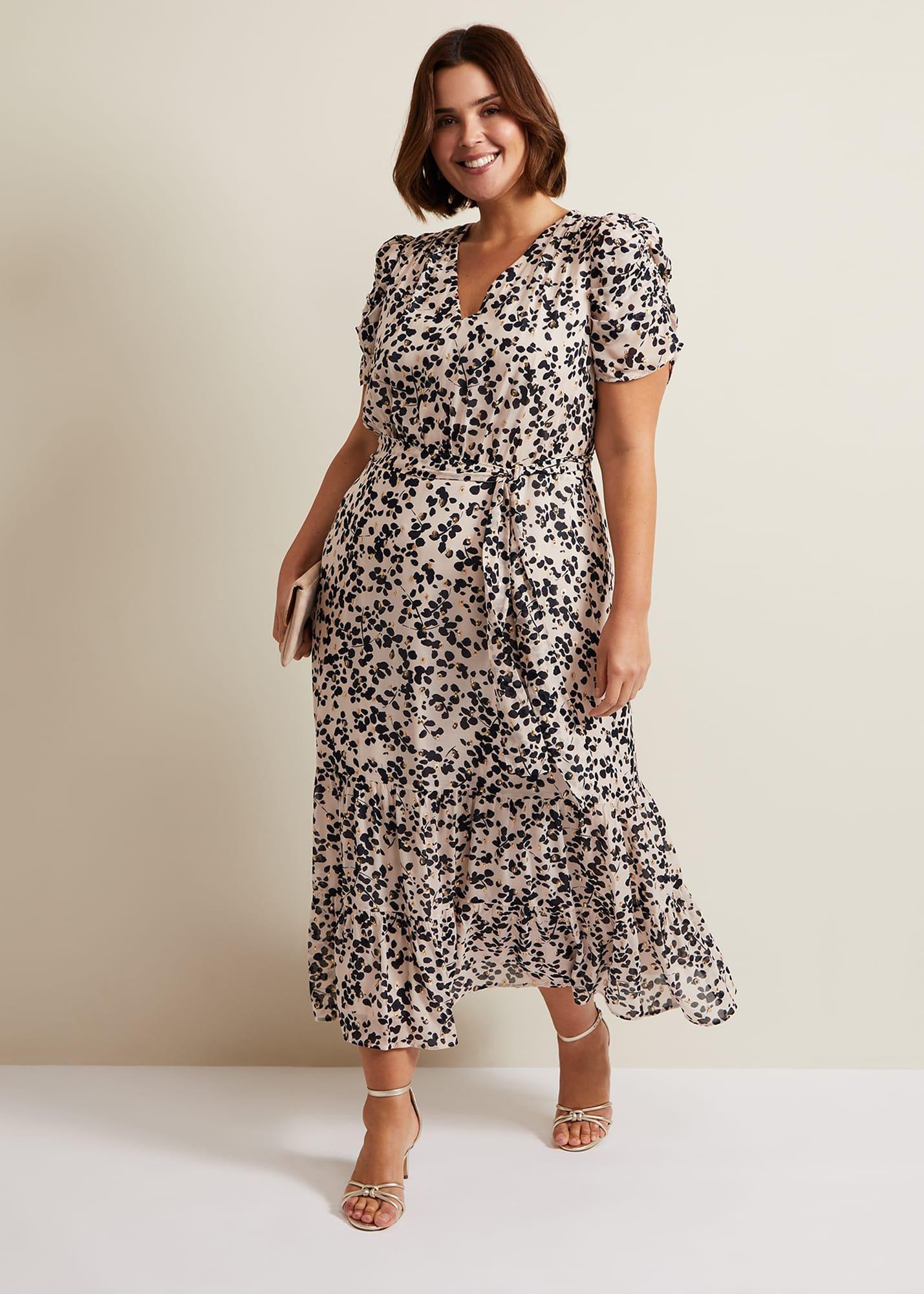Amy Floral Midi Dress