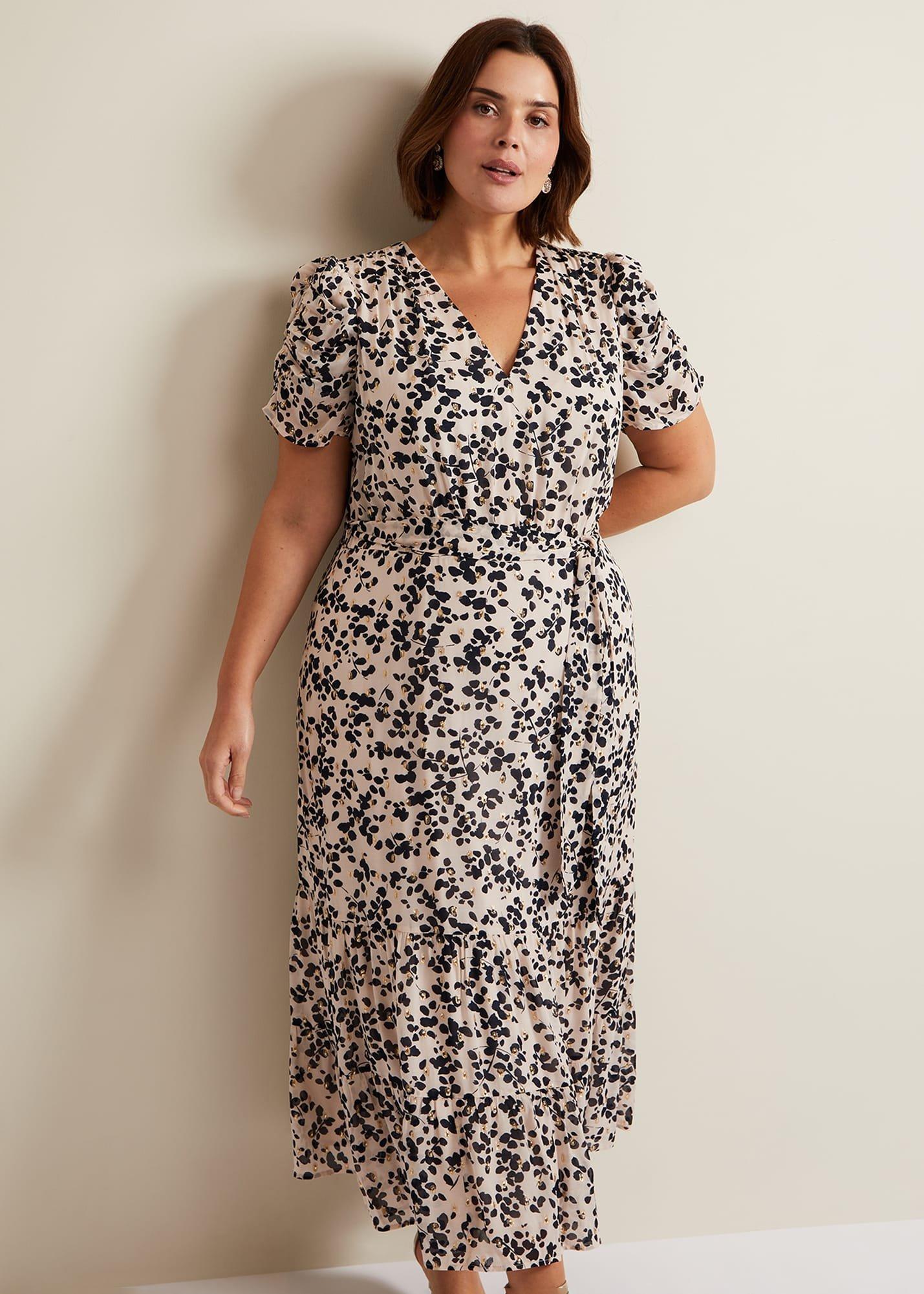 Amy Floral Midi Dress