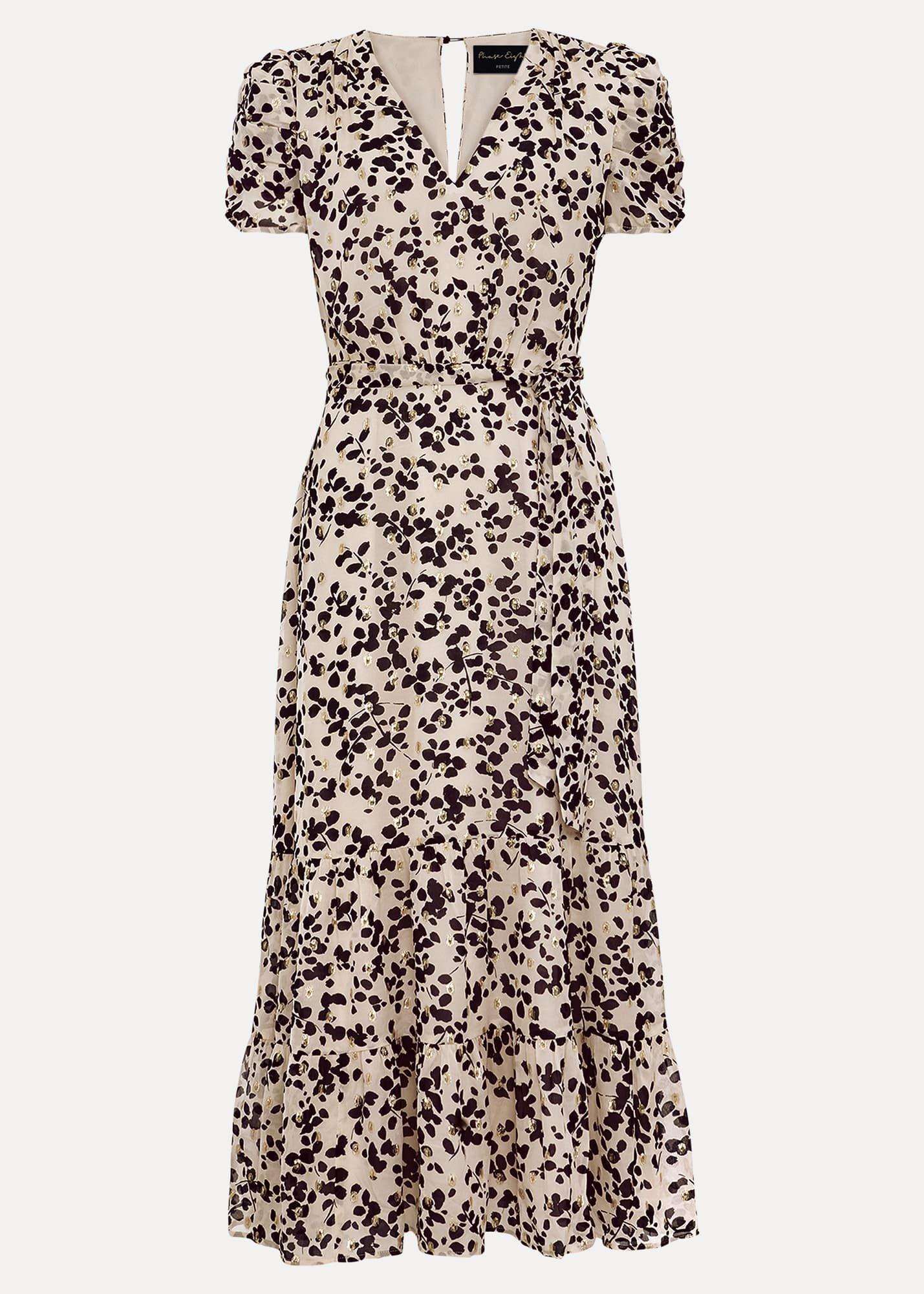 Petite Amy Floral Midi Dress