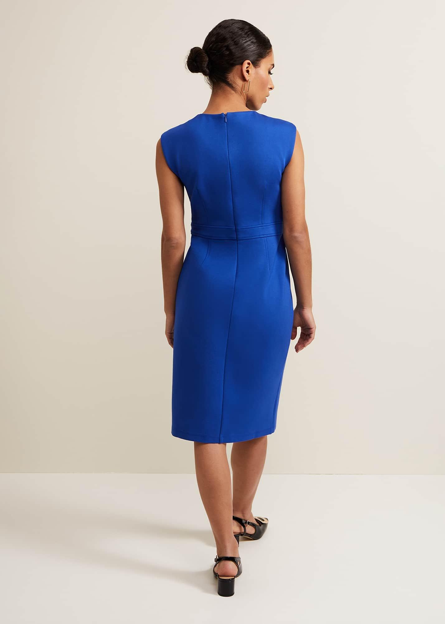 Karmie Ponte Fitted Pencil Dress Petite