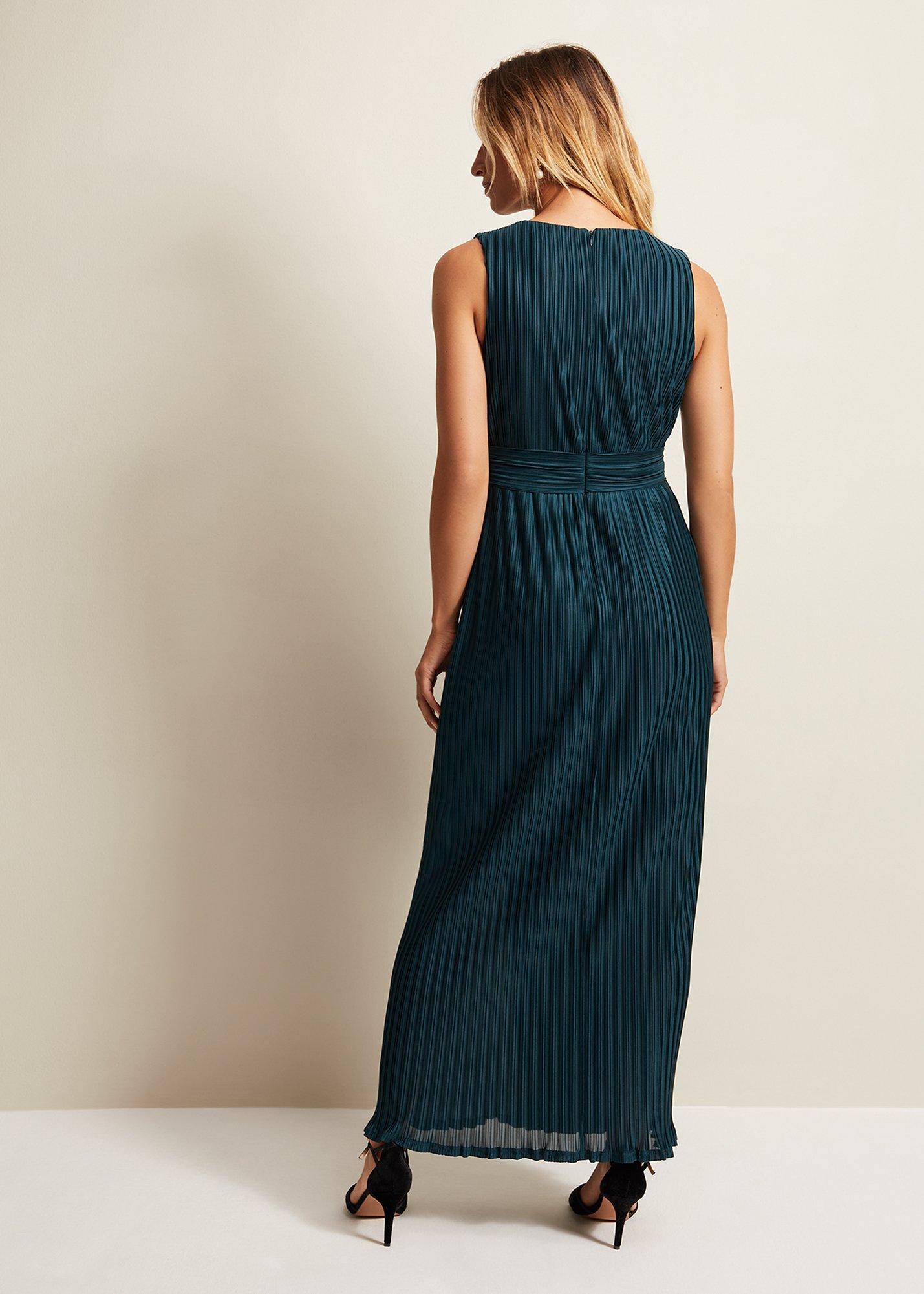 Suhanna Pleated Maxi Dress