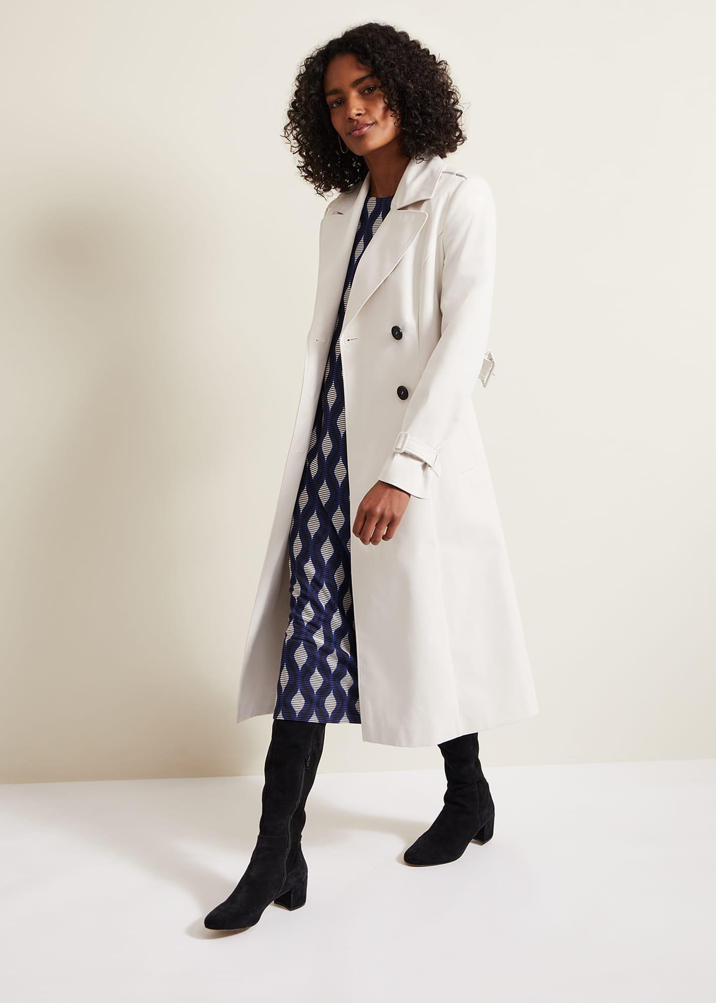 Kelly Geo Midi Shift Dress