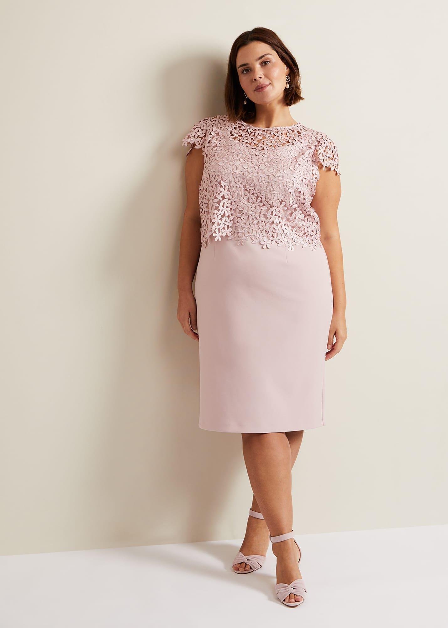 Daisy Lace Midi Dress
