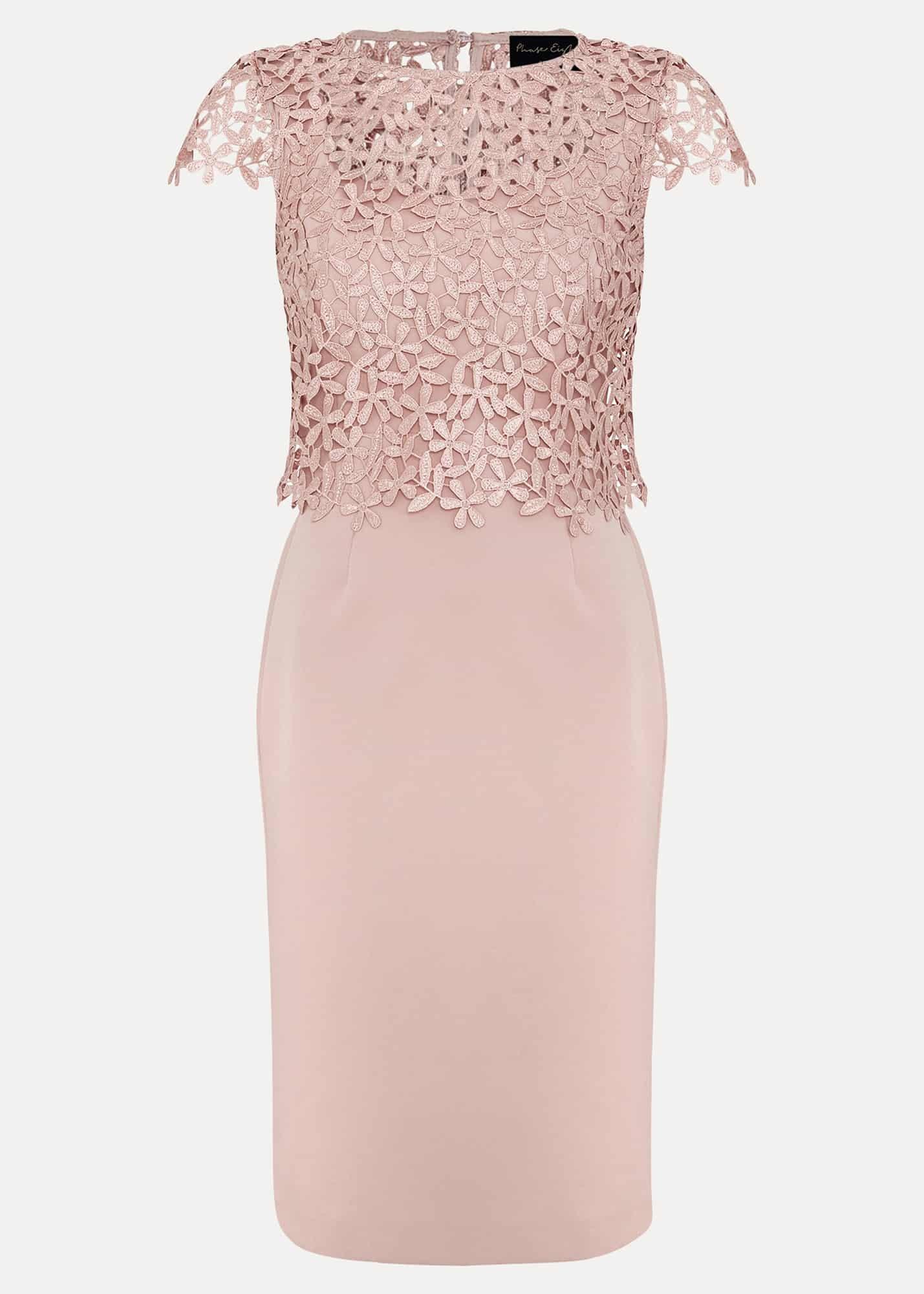Petite Daisy Lace Midi Dress
