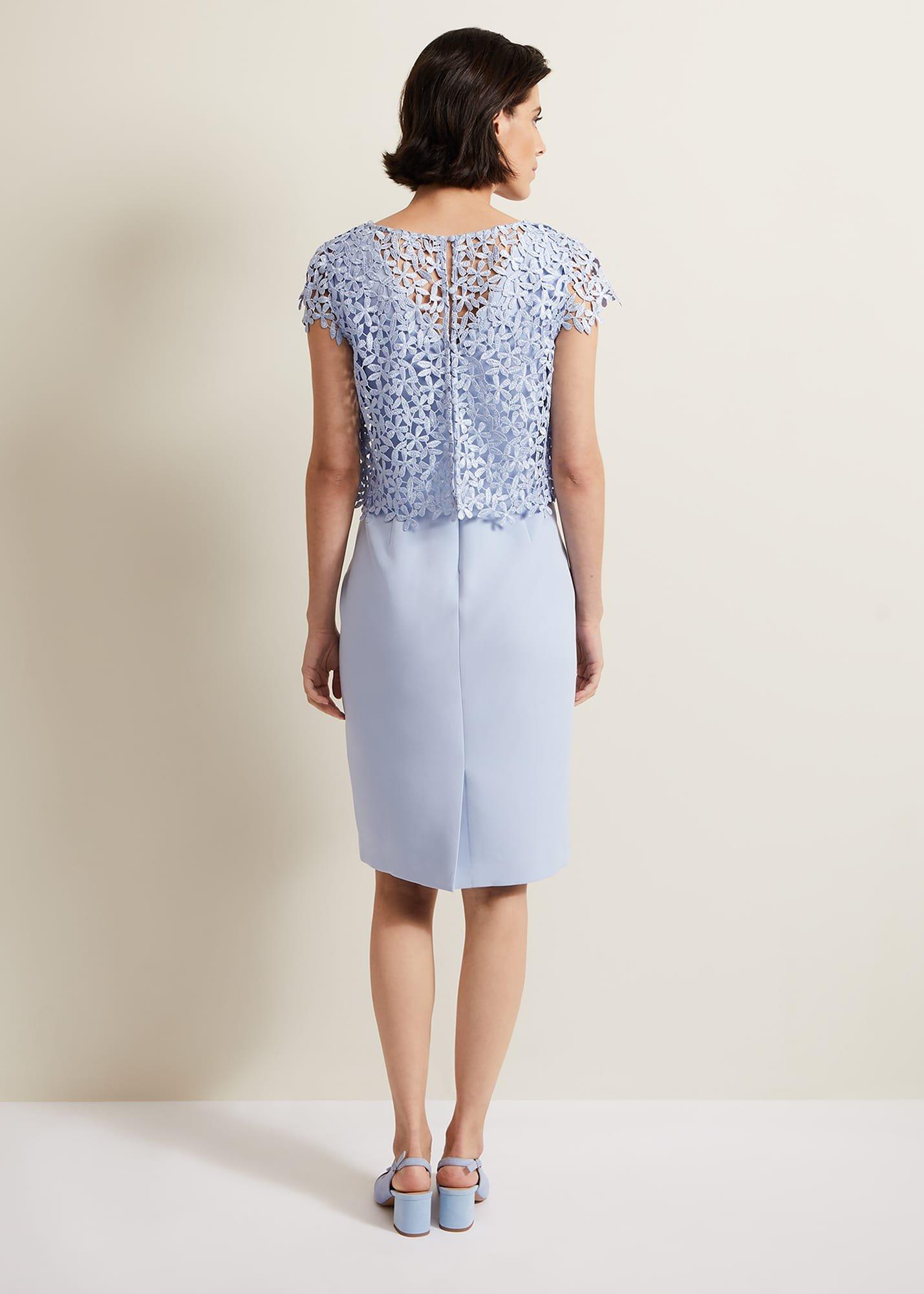Daisy Lace Double Layer Dress