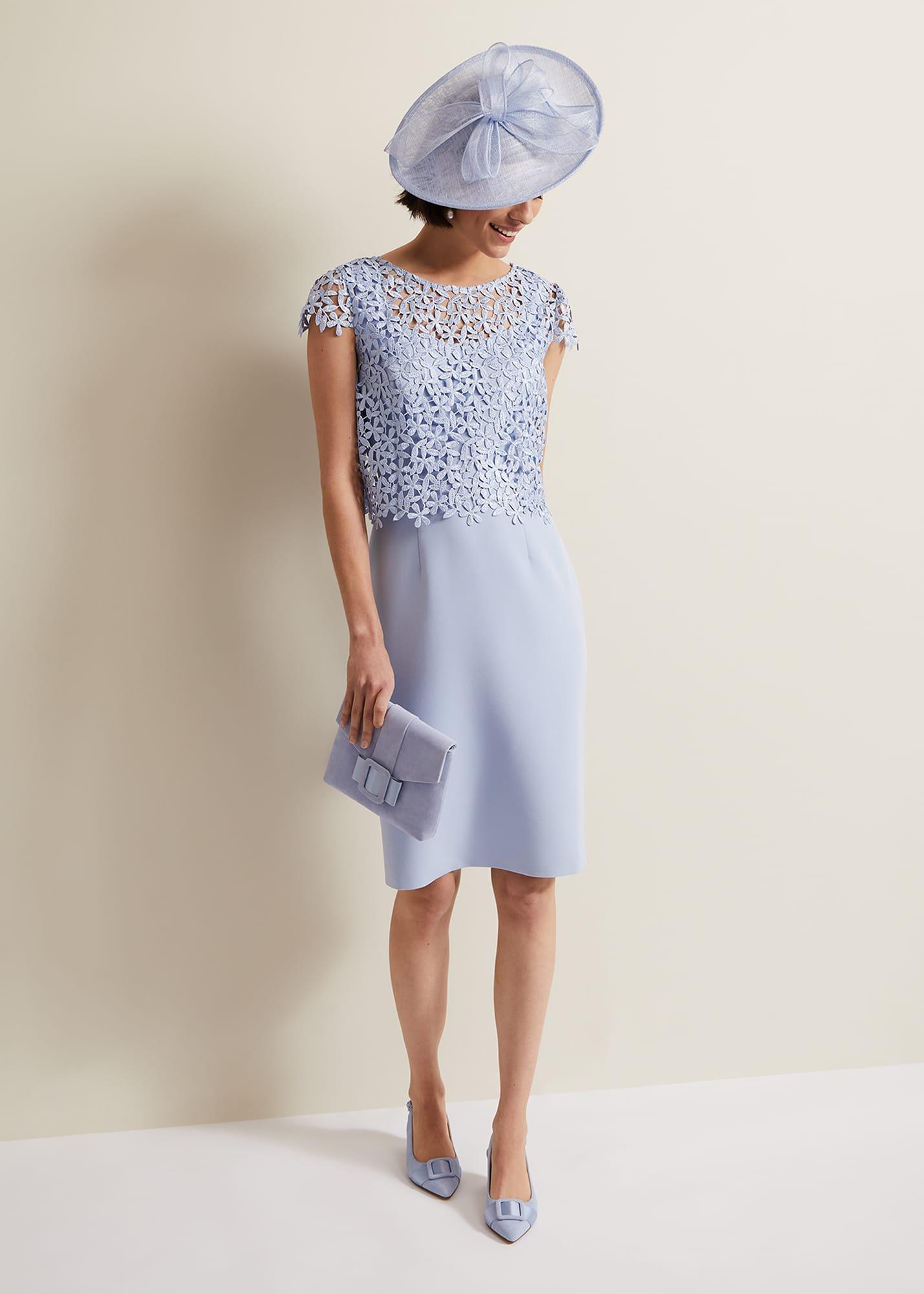 Daisy Lace Double Layer Dress