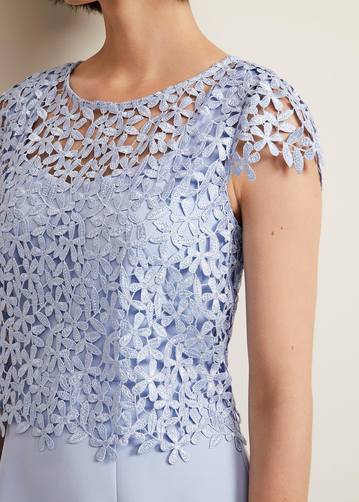Daisy Lace Double Layer Dress