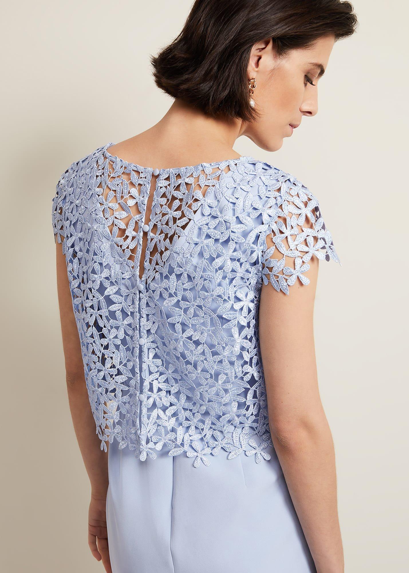 Daisy Lace Double Layer Dress