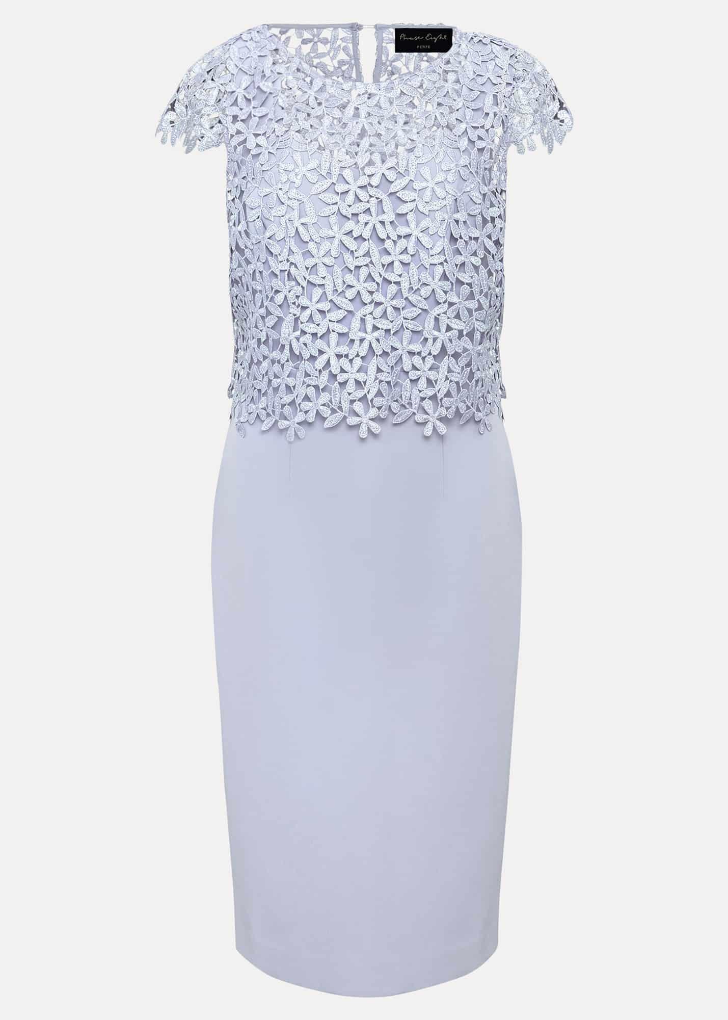 Petite Daisy Lace Double Layer Dress
