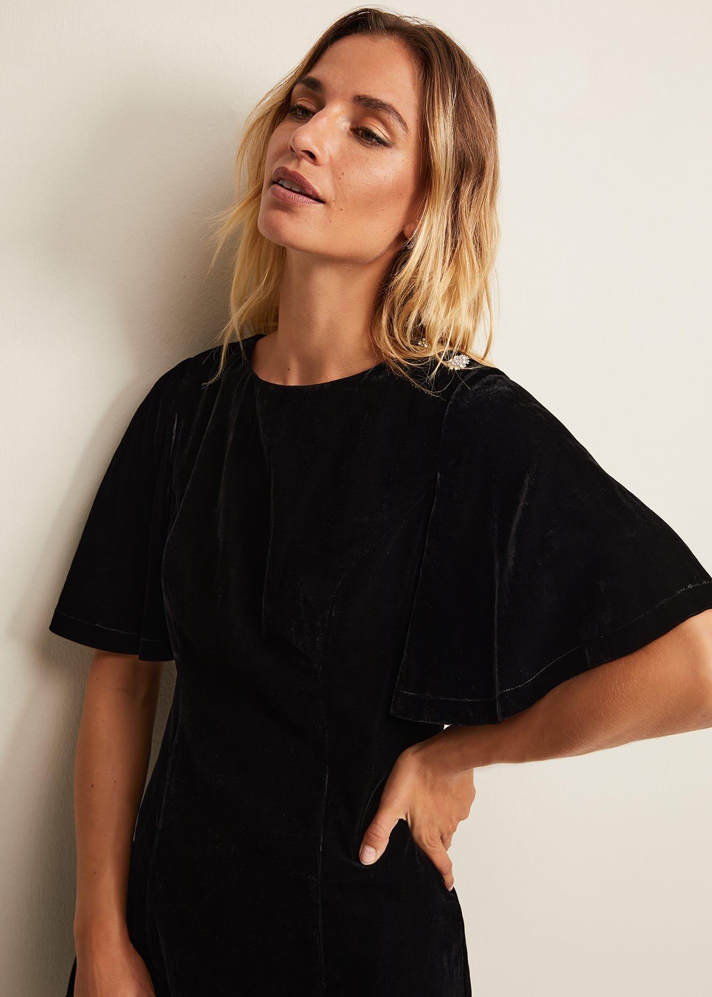 ${product-id}-Charlie Velvet Dress-Black-${view-type}