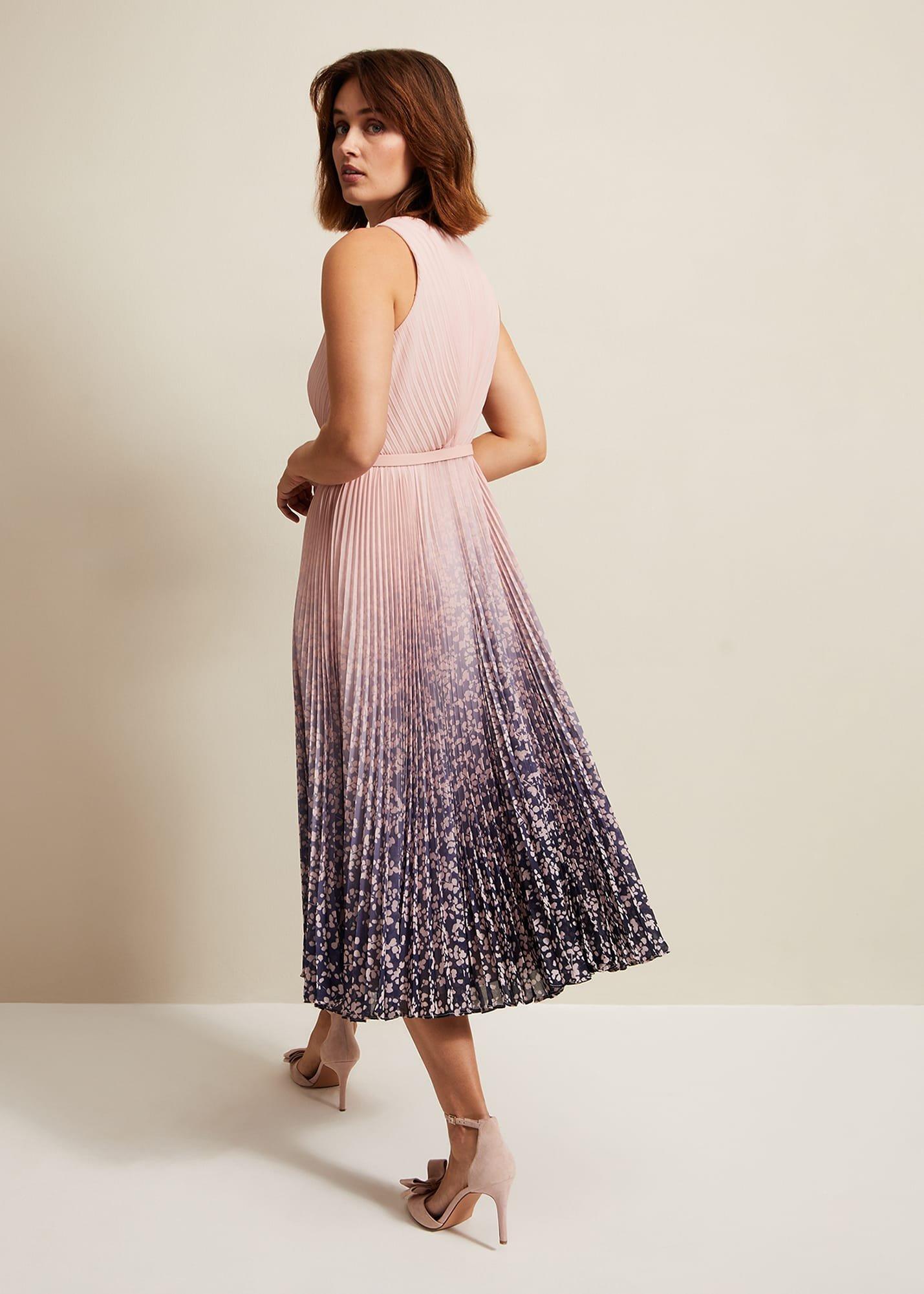 Simara Printed Midi Dress