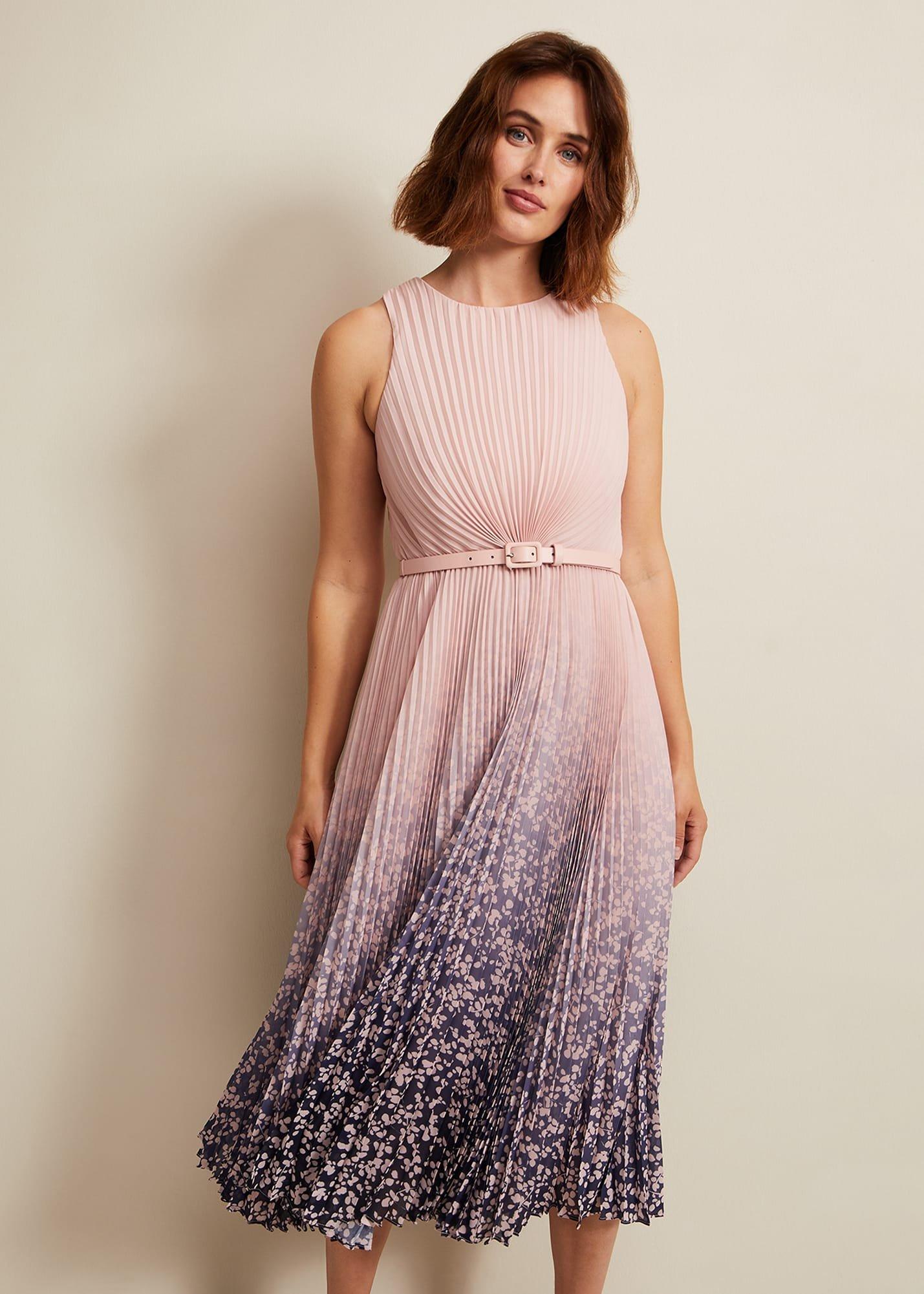 Simara Printed Midi Dress
