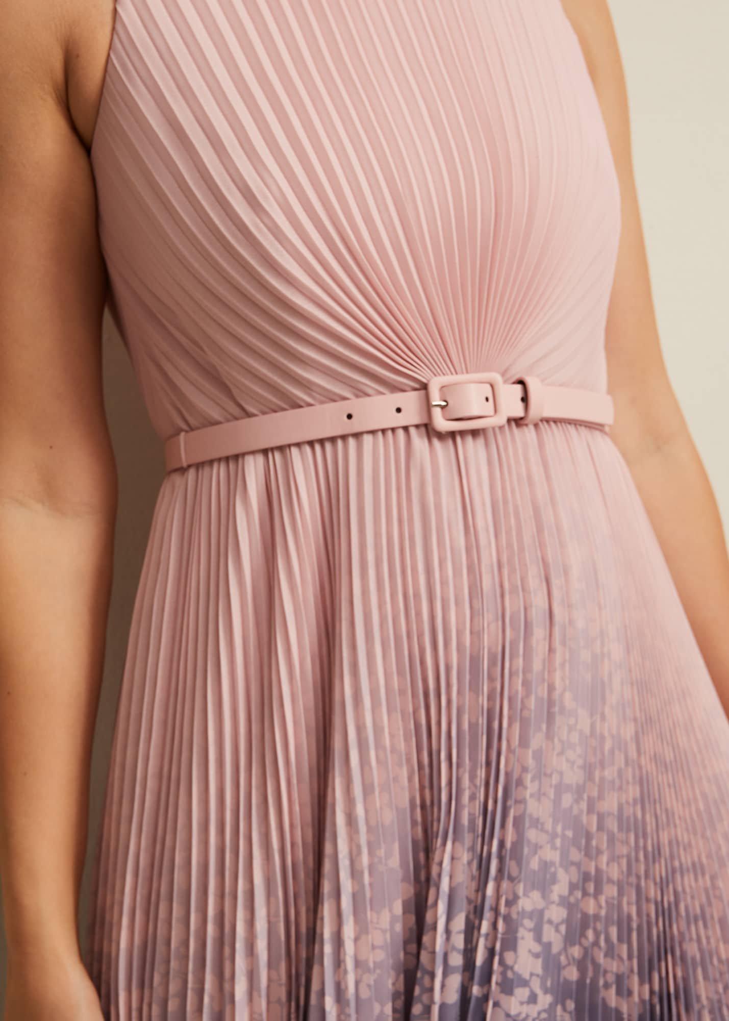 Simara Printed Midi Dress