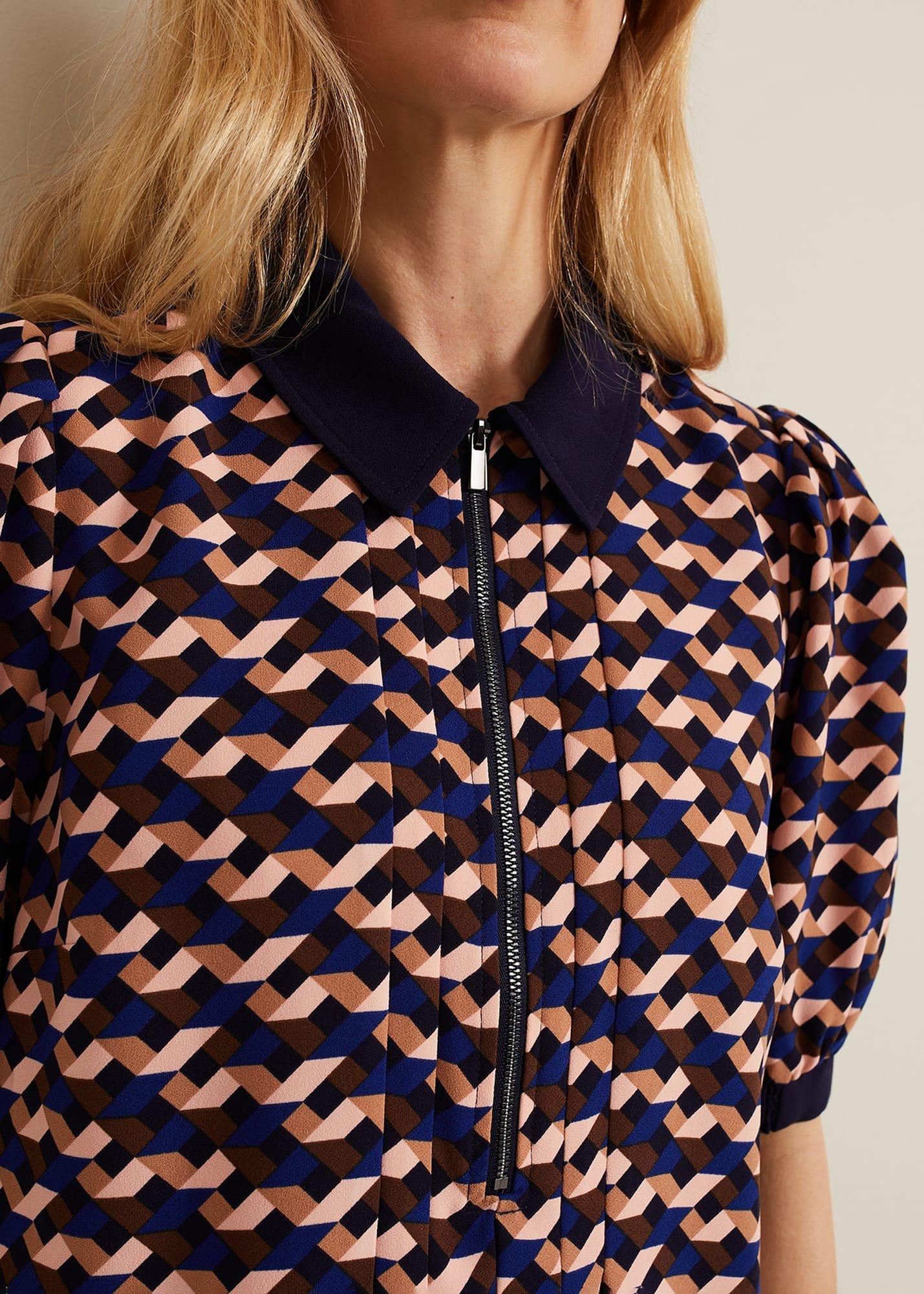 Candice Geo Printed Dress